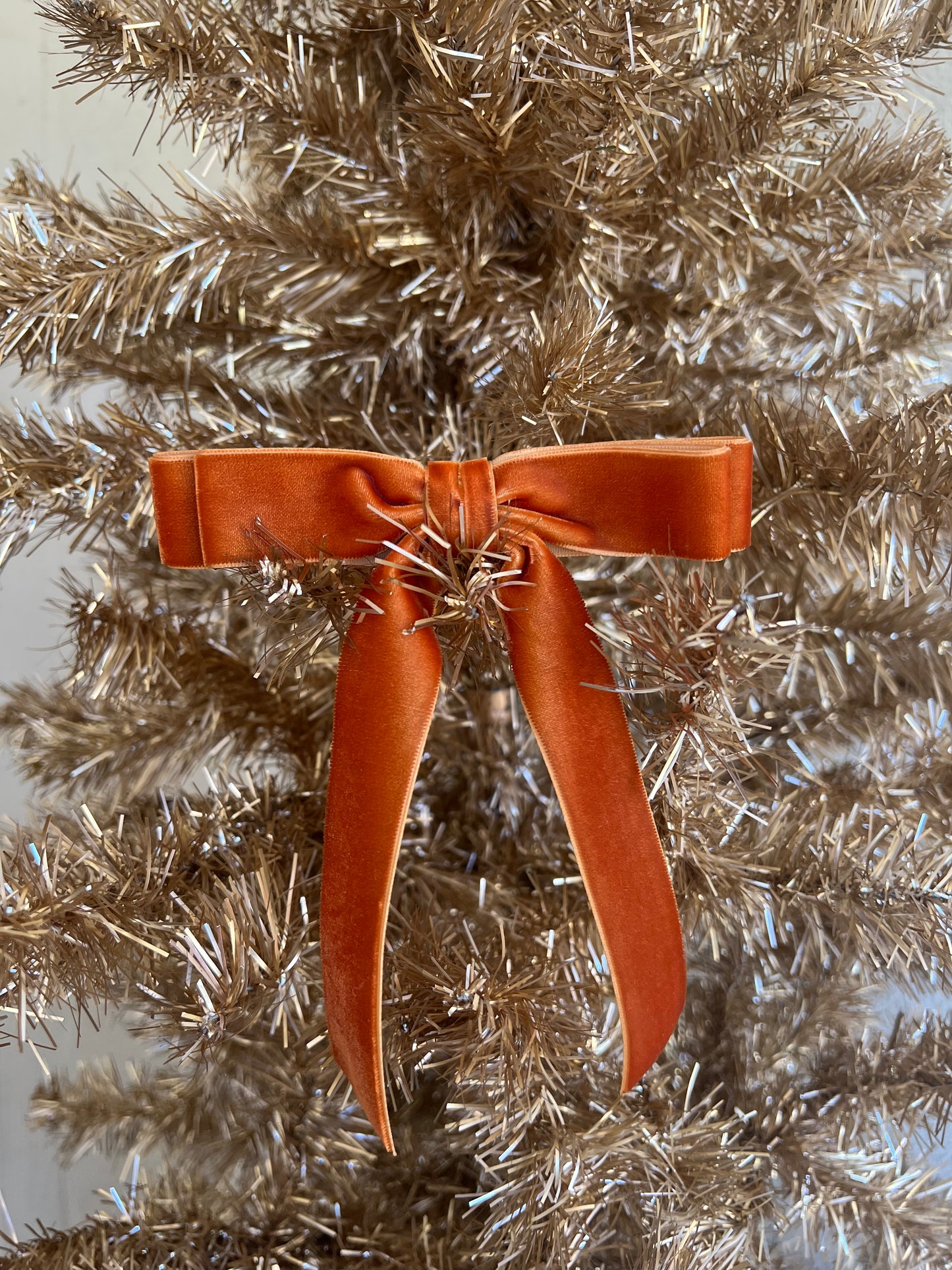 Alice Short Bow Barrette - Copper
