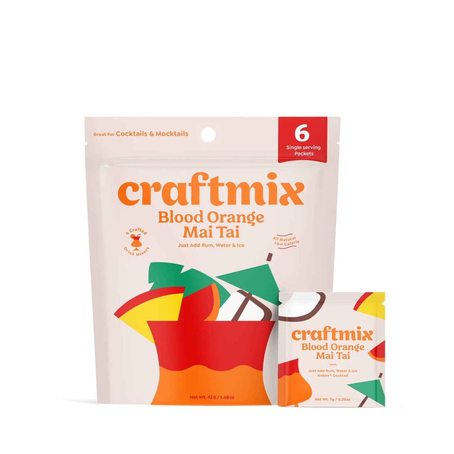Craftmix Cocktail Mix Blood Orange Mai Tai
