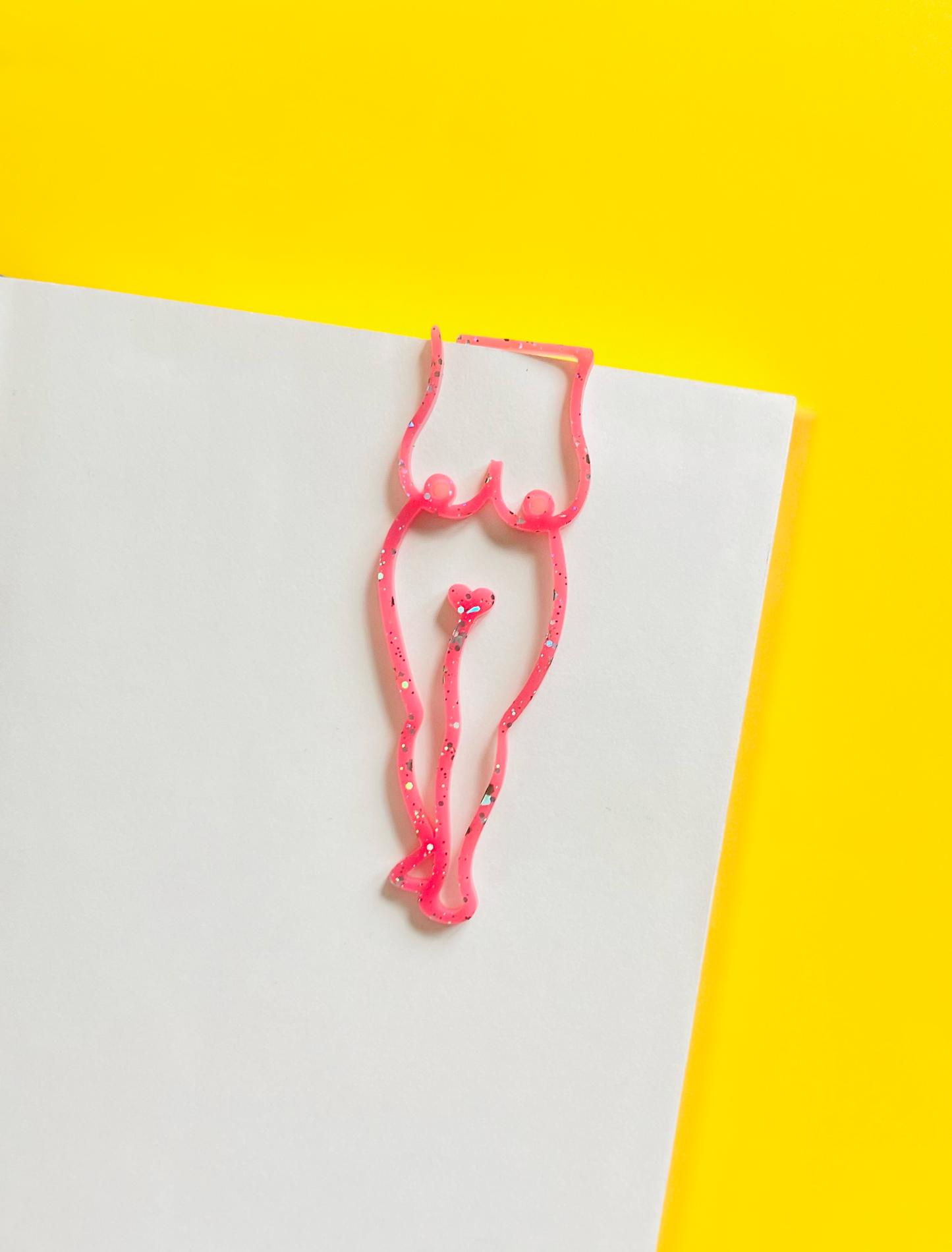 Nipclip Bookmark: Glitter Rose Dust