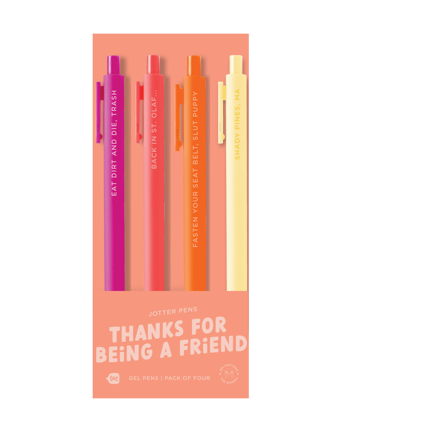 Jotter Set - Thanks For Being A Friend