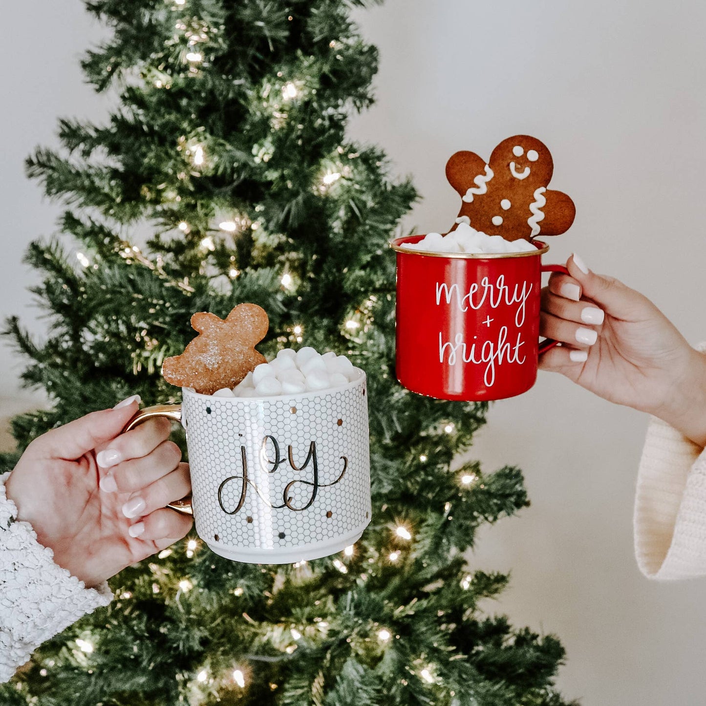 Merry and Bright Coffee Mug - Christmas Home Decor & Gifts