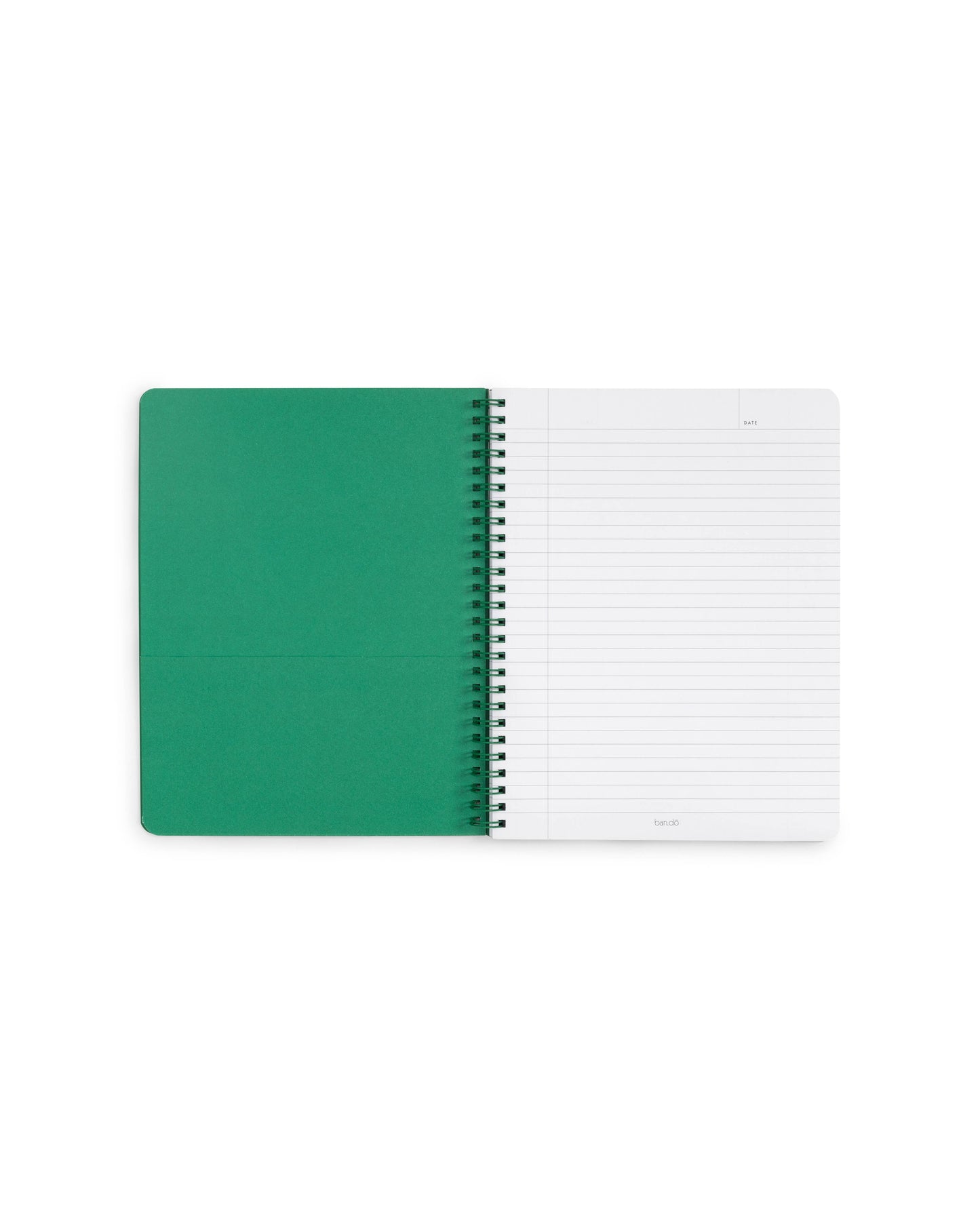 Rough Draft Mini Notebook , Emerald Super Bloom