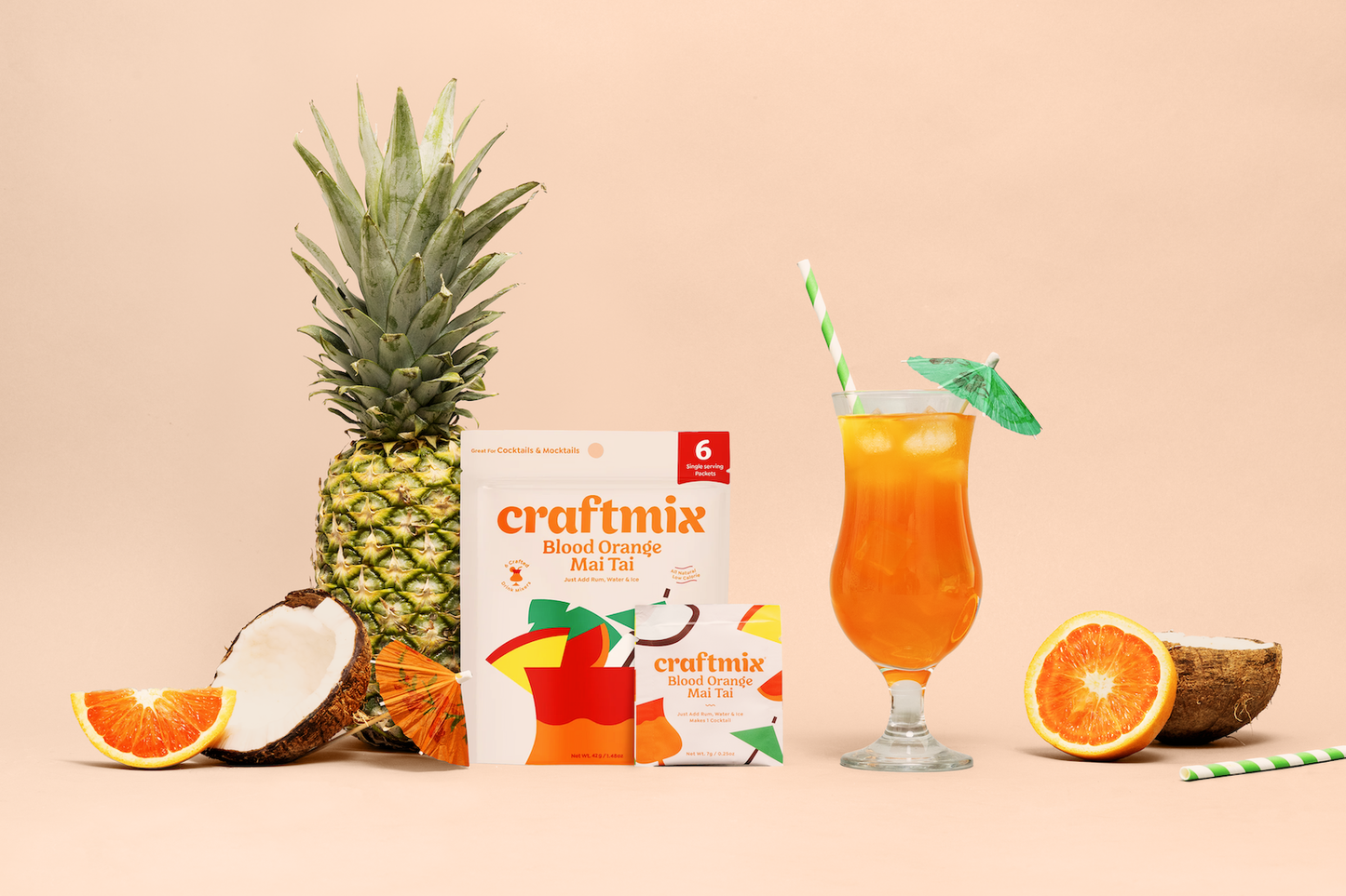 Craftmix Cocktail Mix Blood Orange Mai Tai