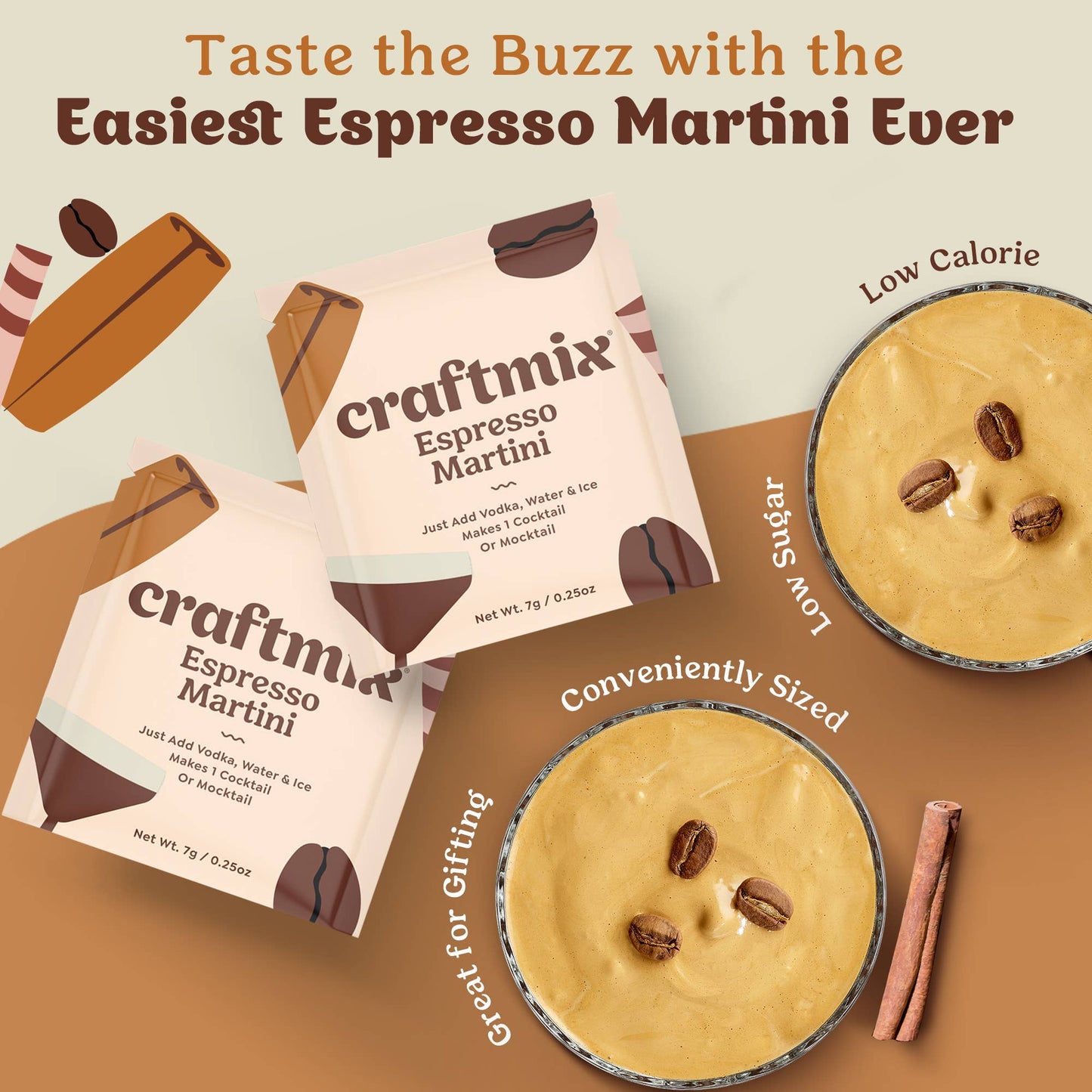 Craftmix Cocktail Mix Espresso Martini