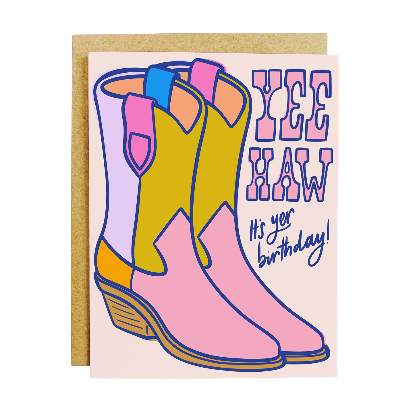 Yee Haw It's Yer Birthday Card