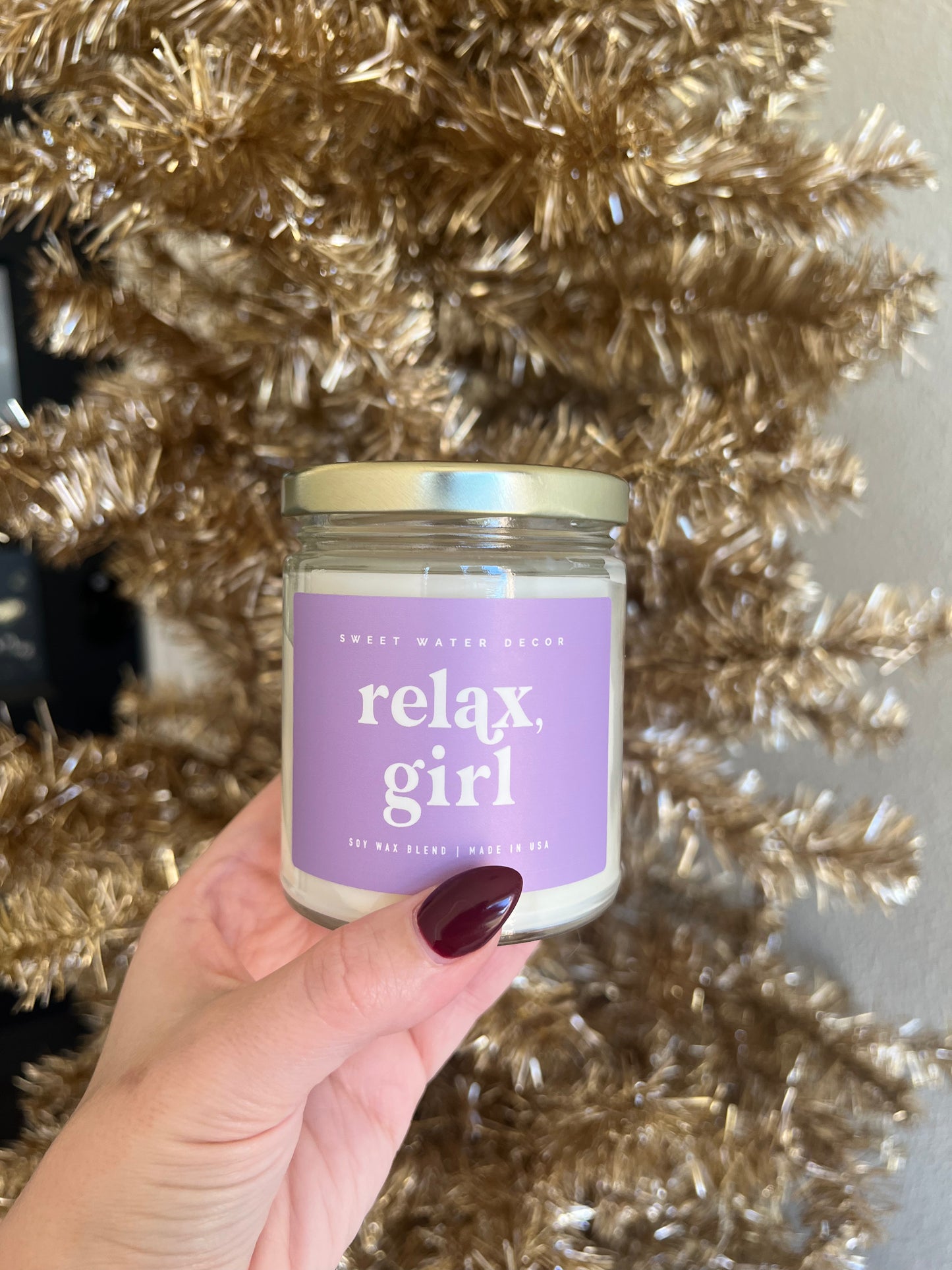 Relax, Girl Candle