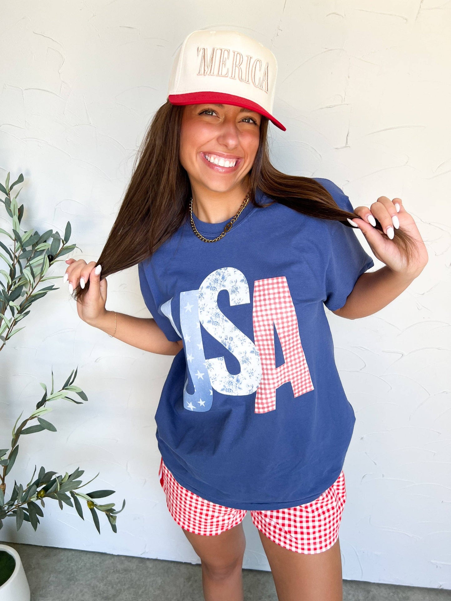 USA Pattern Tee
