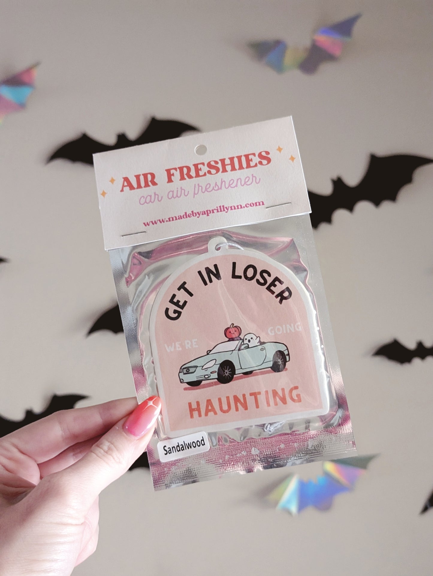 Get In Loser Halloween Car Air Freshener