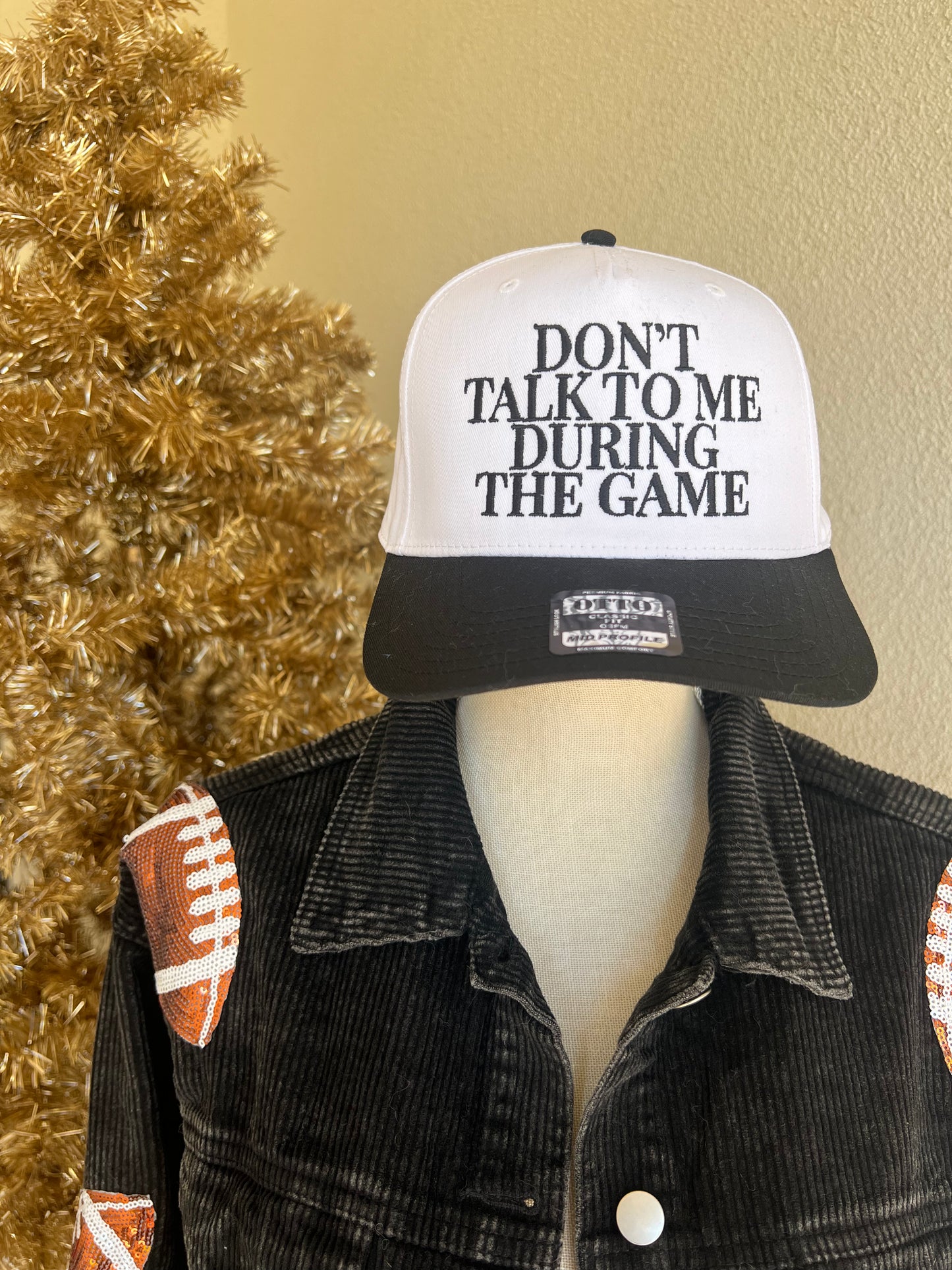Don't Talk to Me Trucker Hat