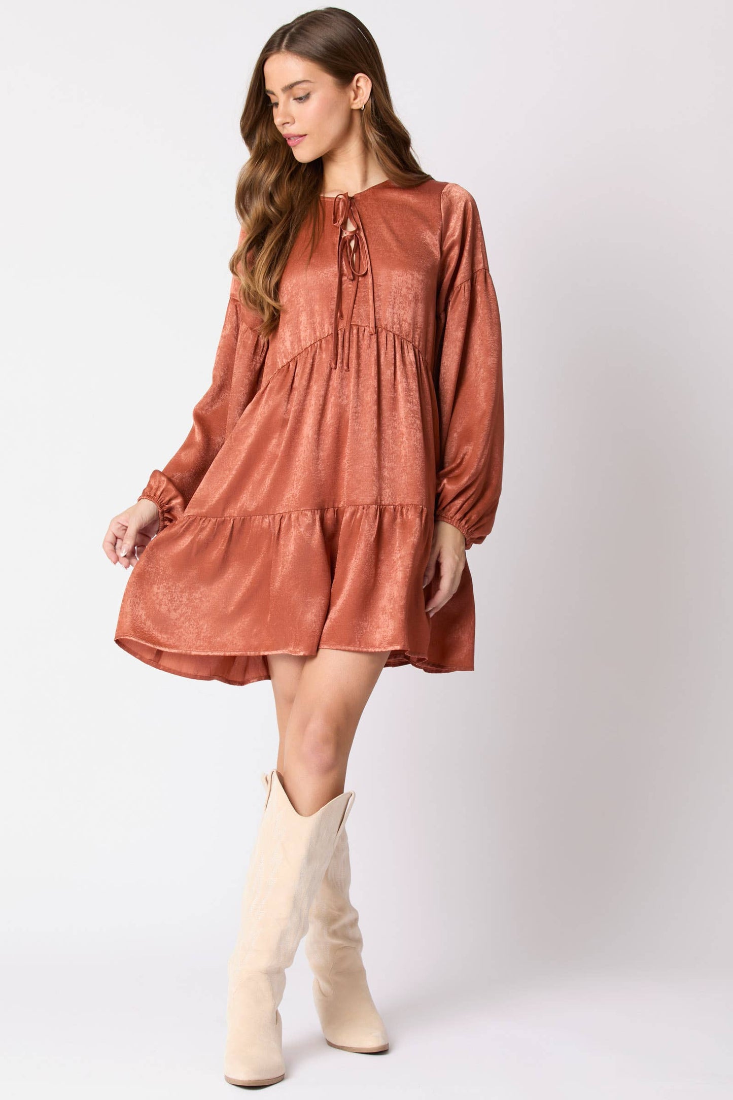 Burnt Orange Dress