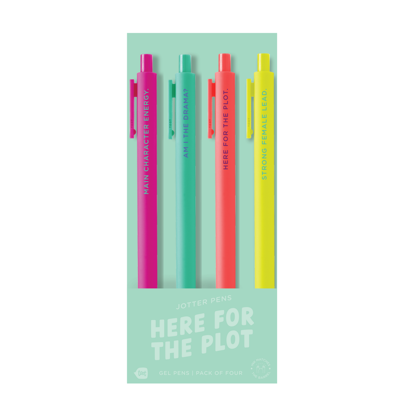Jotter Sets 4 Pack You Go Girl