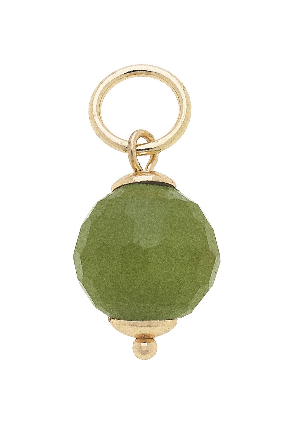 Resin Bead Charm: Orange