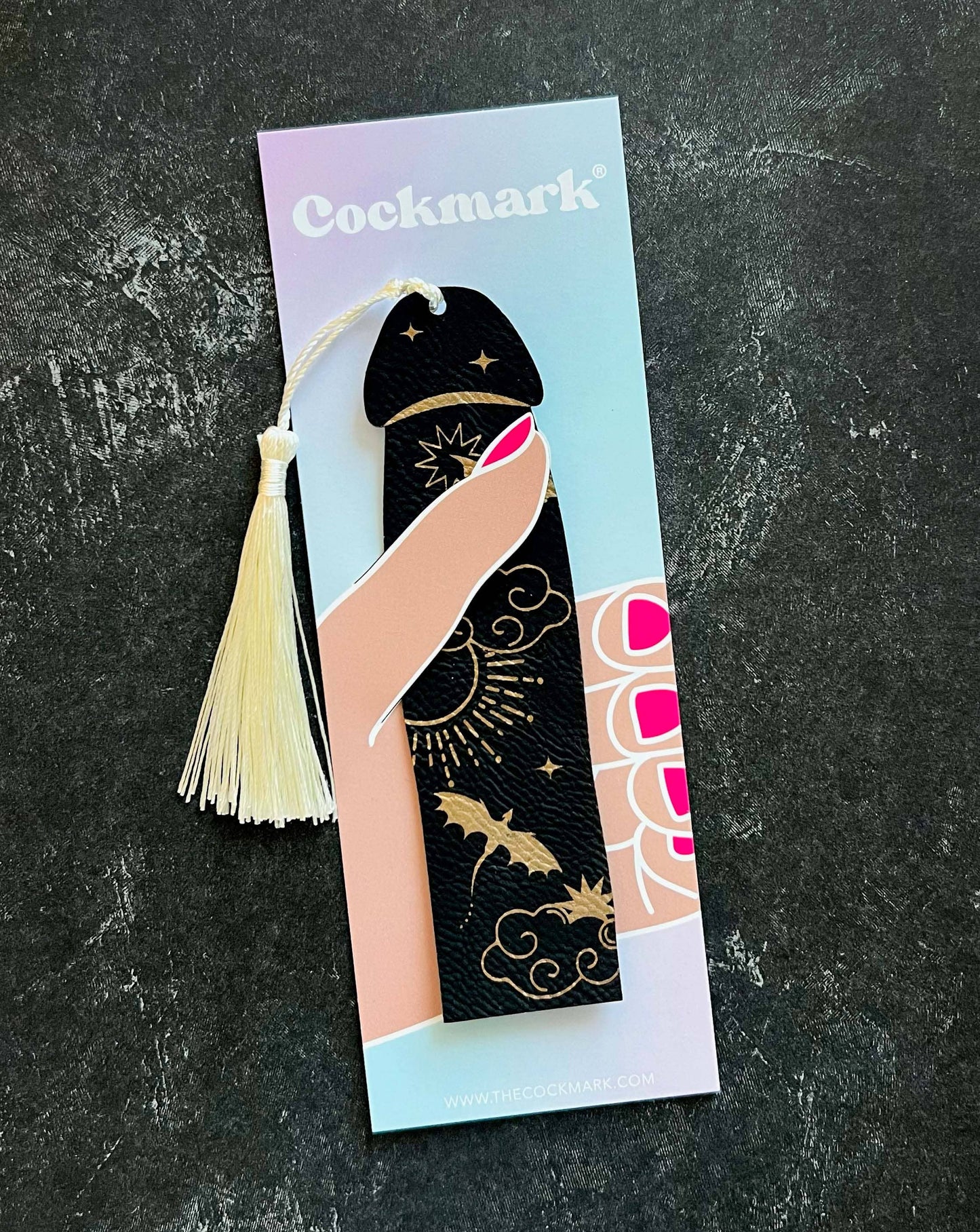 Onyx Cockmark® Bookmark