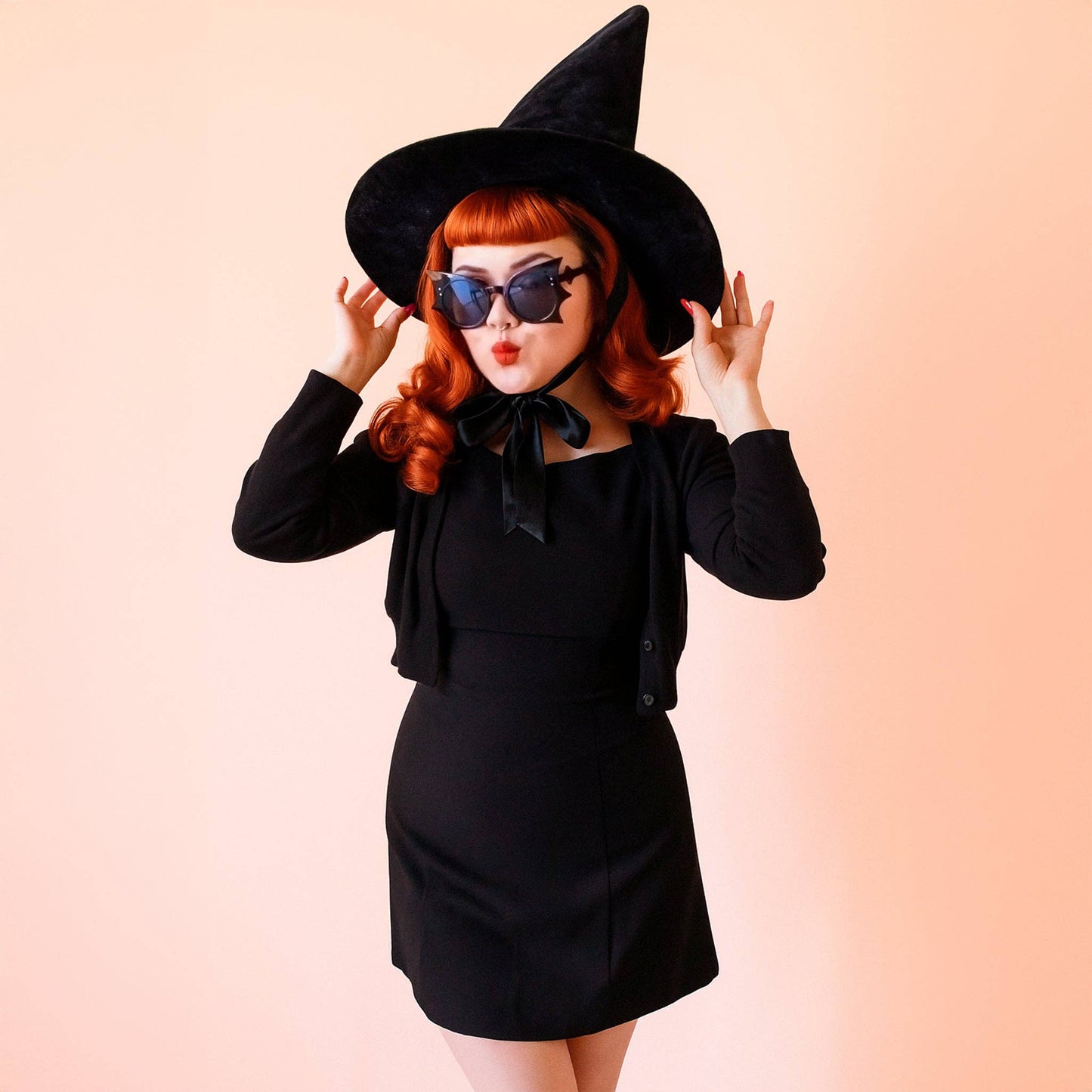 Wicked Witch Hat | Black Velvet | Halloween