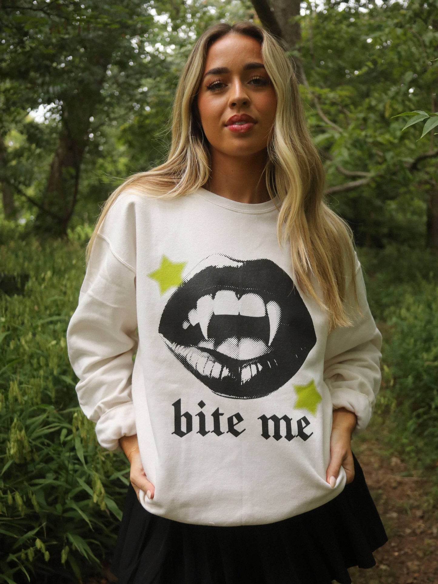 Bite Me Halloween Sweatshirt