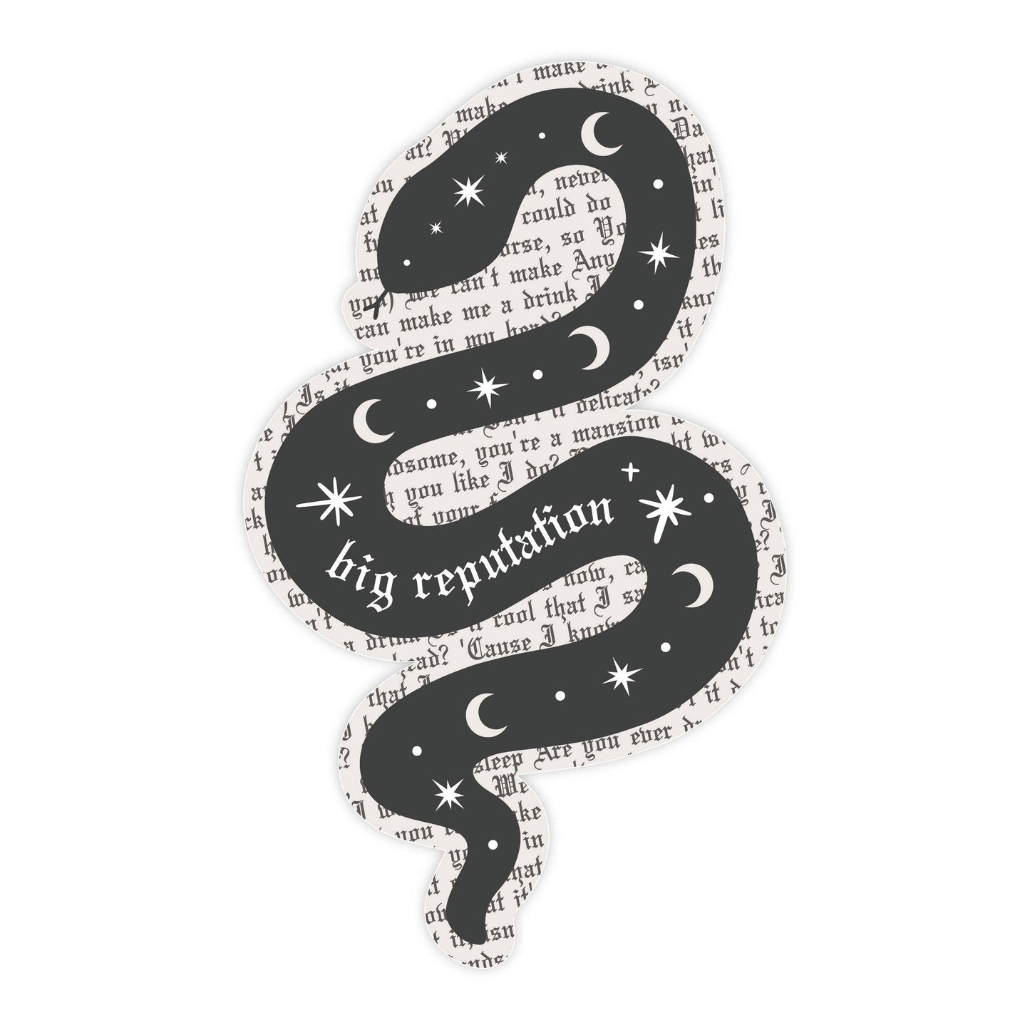 Reputation Snake Sticker
