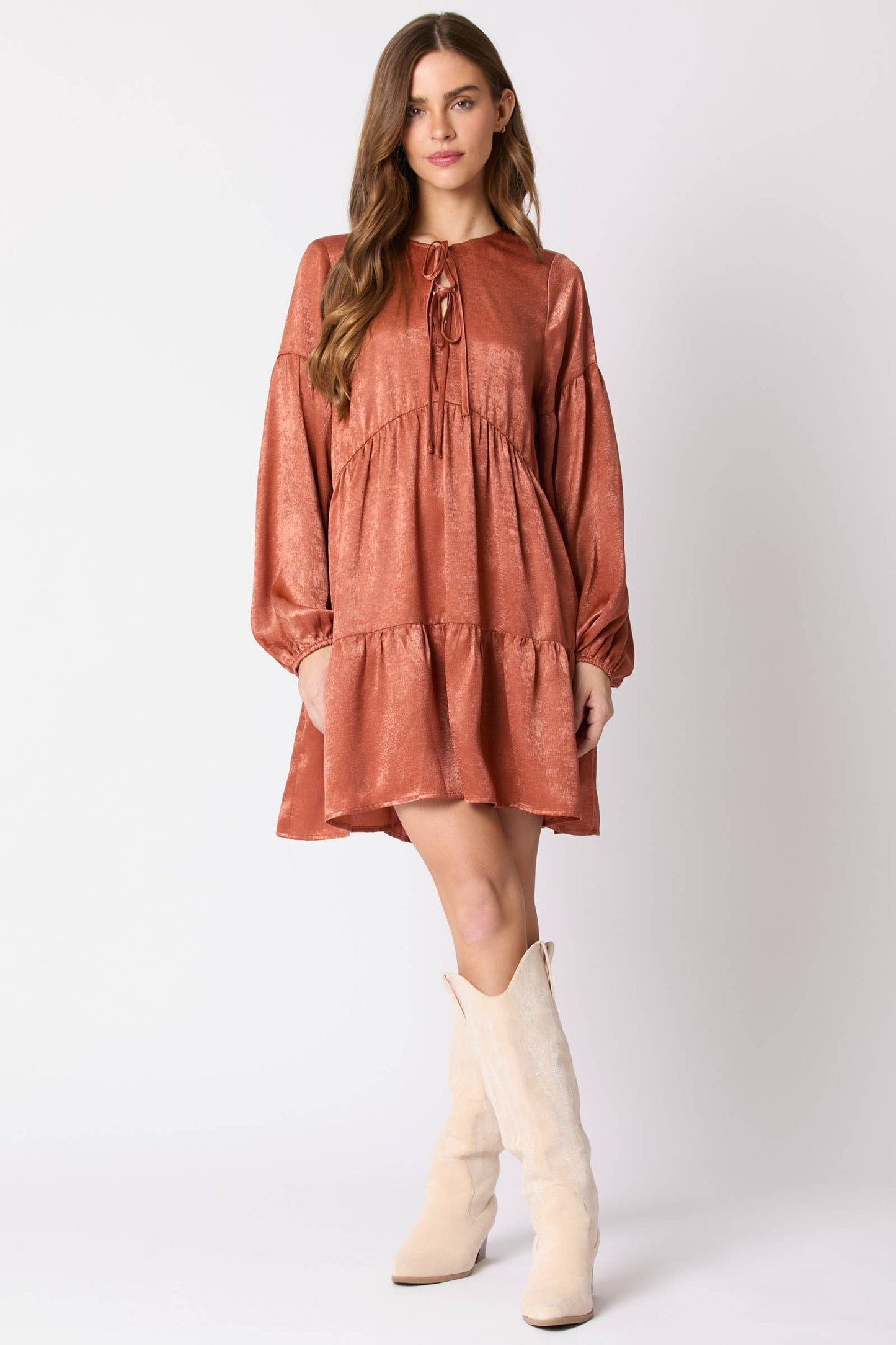 Burnt Orange Dress