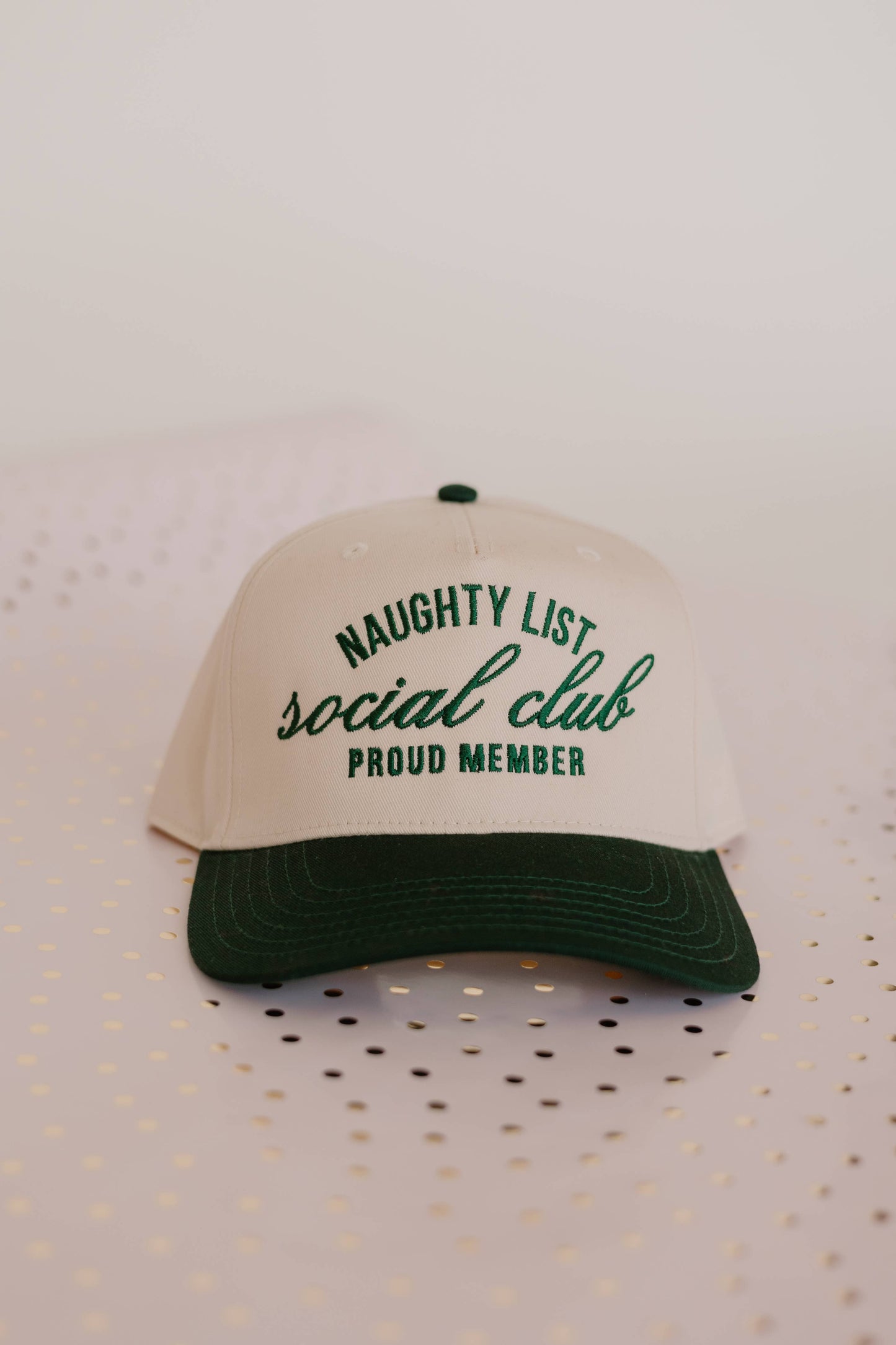 Naughty List Social Club Hat