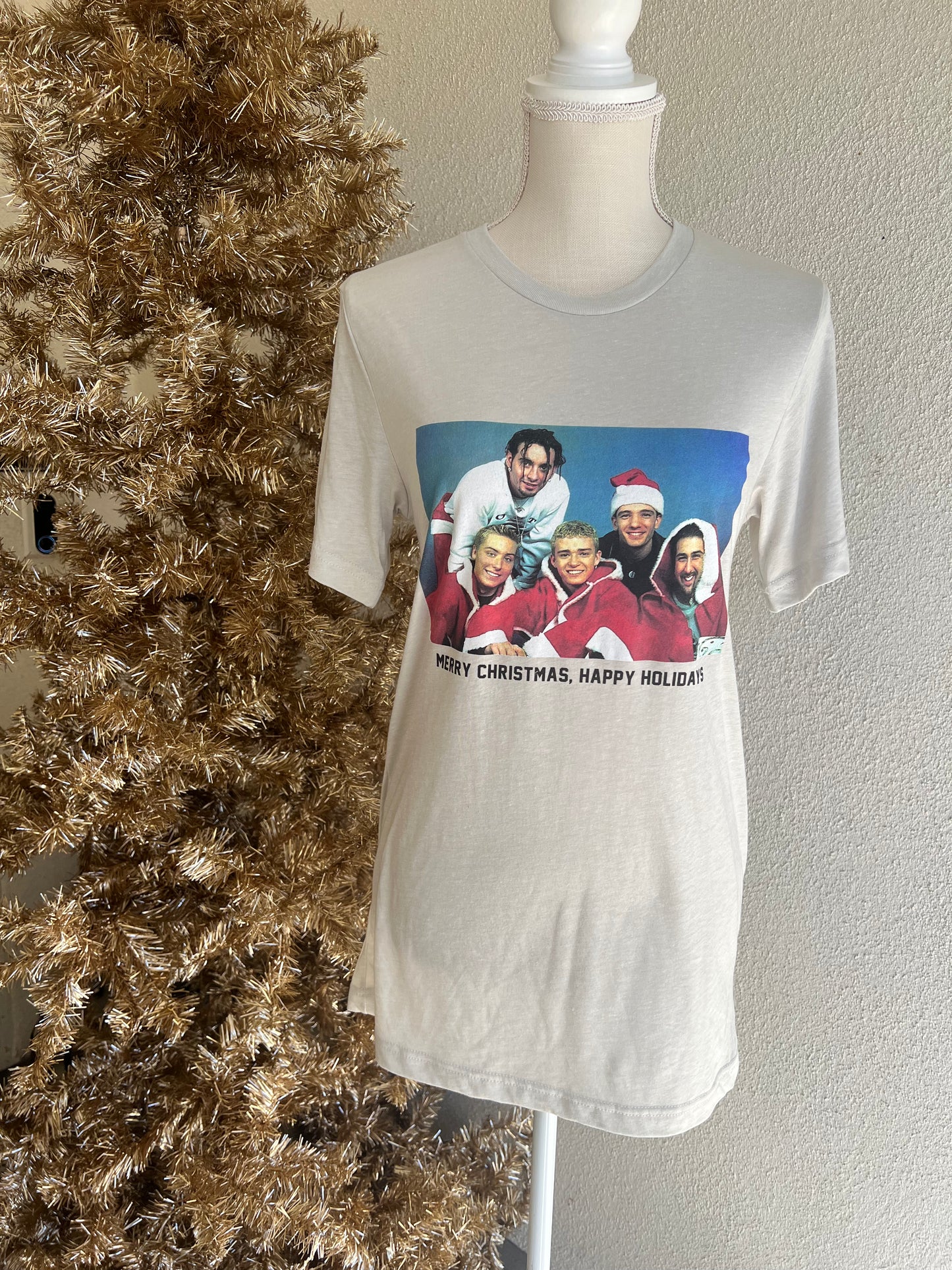 NSYNC Merry Christmas and Happy Holidays T-Shirt