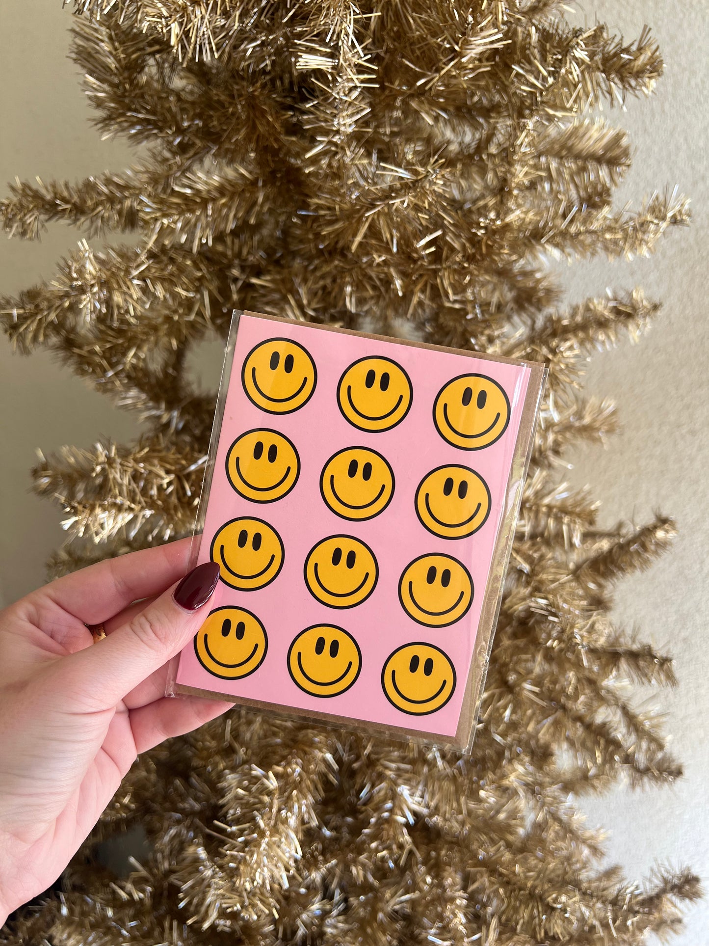 Smiley Face Greeting Card