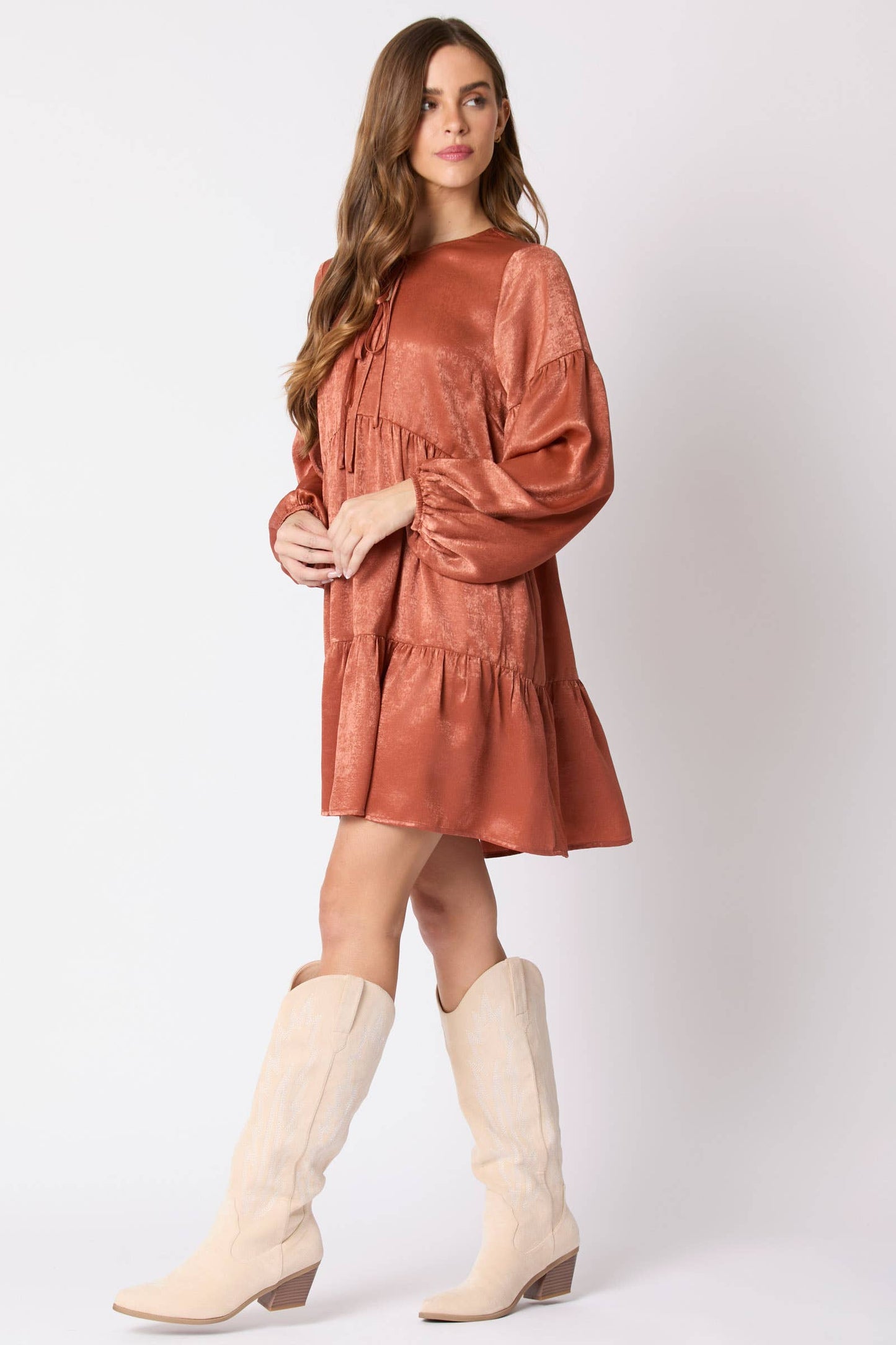 Burnt Orange Dress