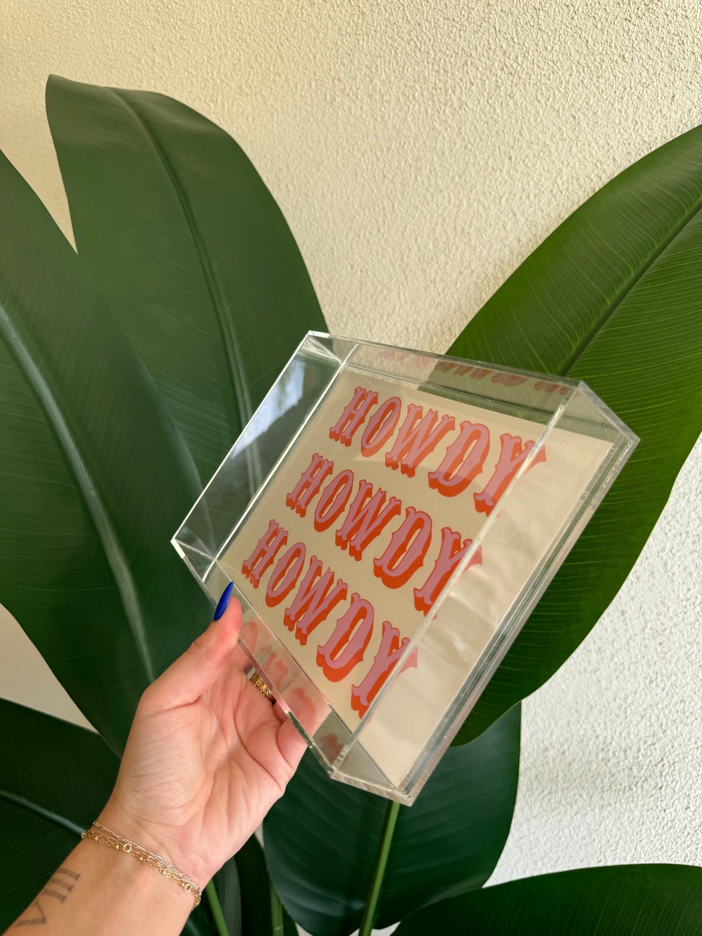 Howdy Small Tray