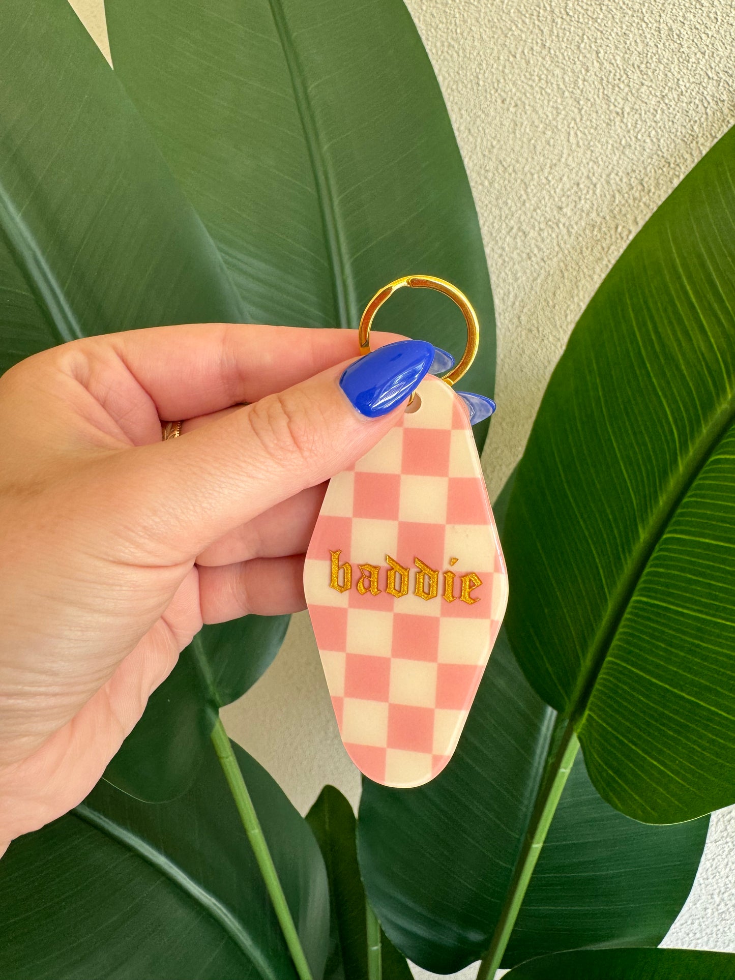 Baddie Motel Keychain