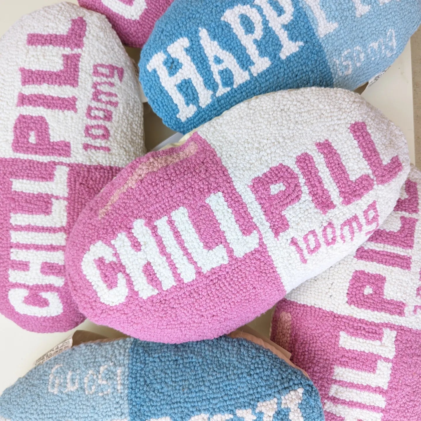 Happy Pill Pillow
