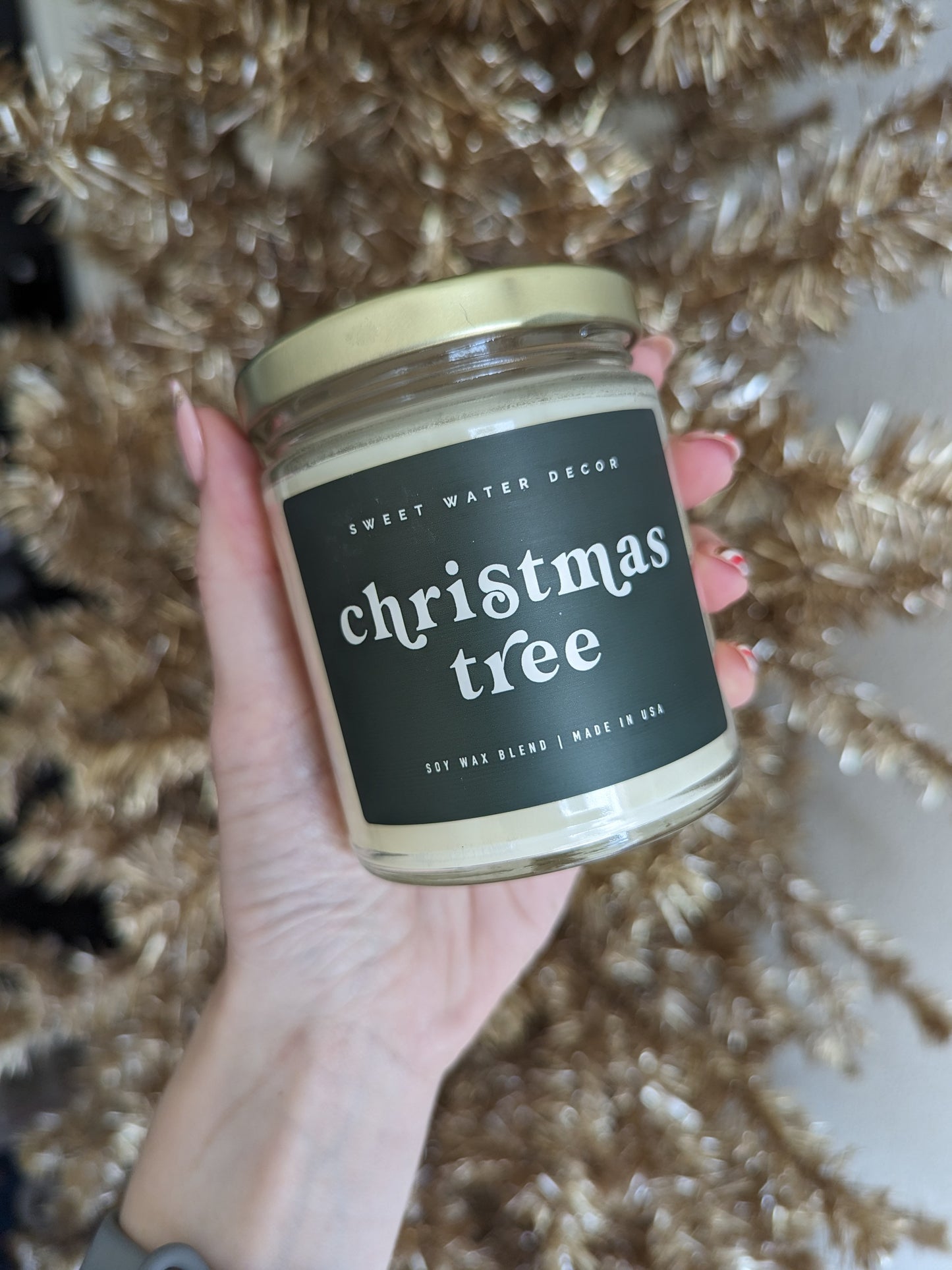 Christmas Tree Candle