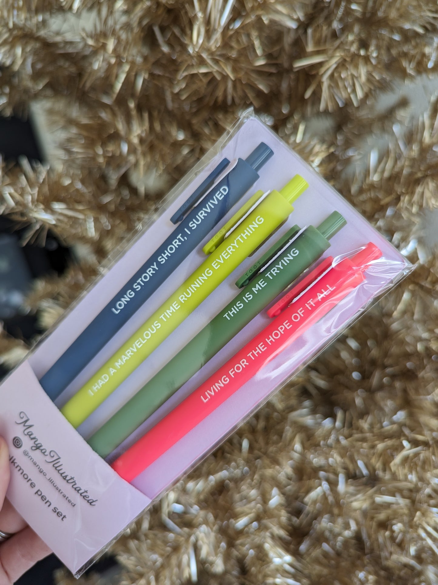Swiftie Folklore Evermore Pen Set