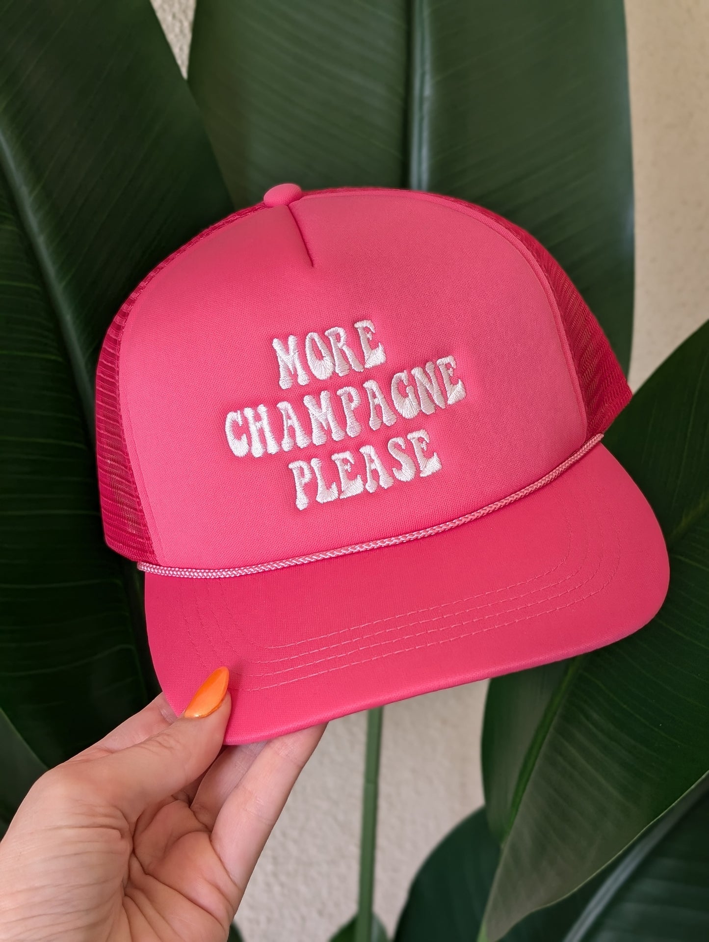 More Champagne Trucker Hat