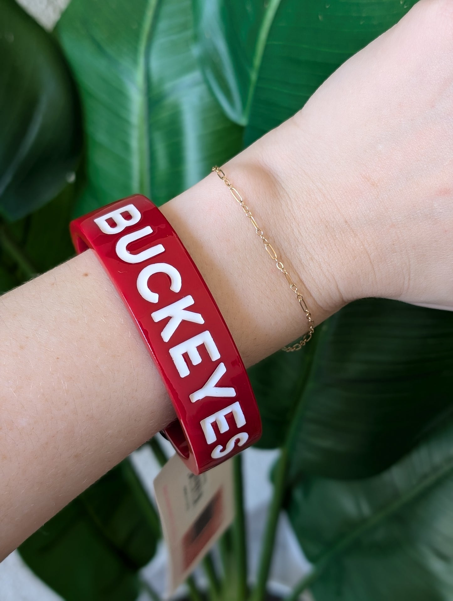 Ohio State Buckeyes Cuff Bracelet