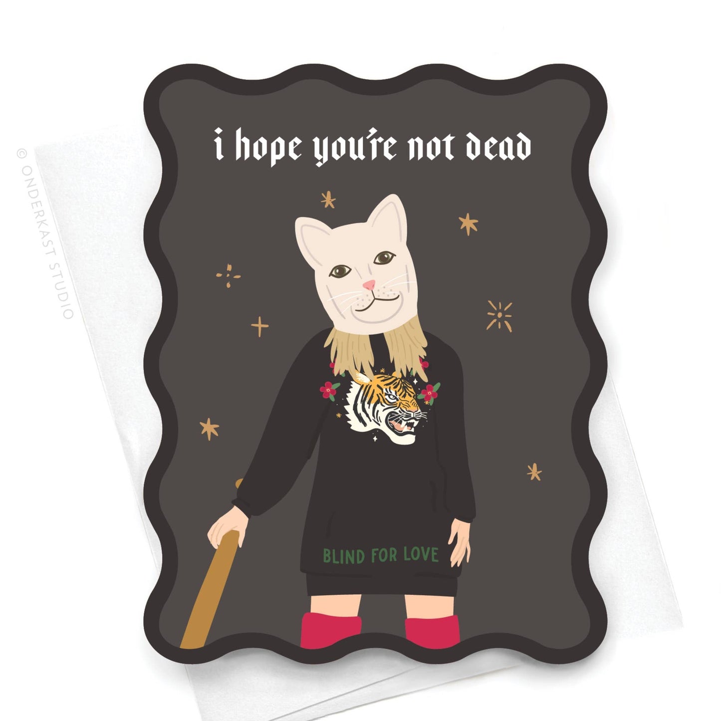 Wavy Die Cut TS Reputation Notecard