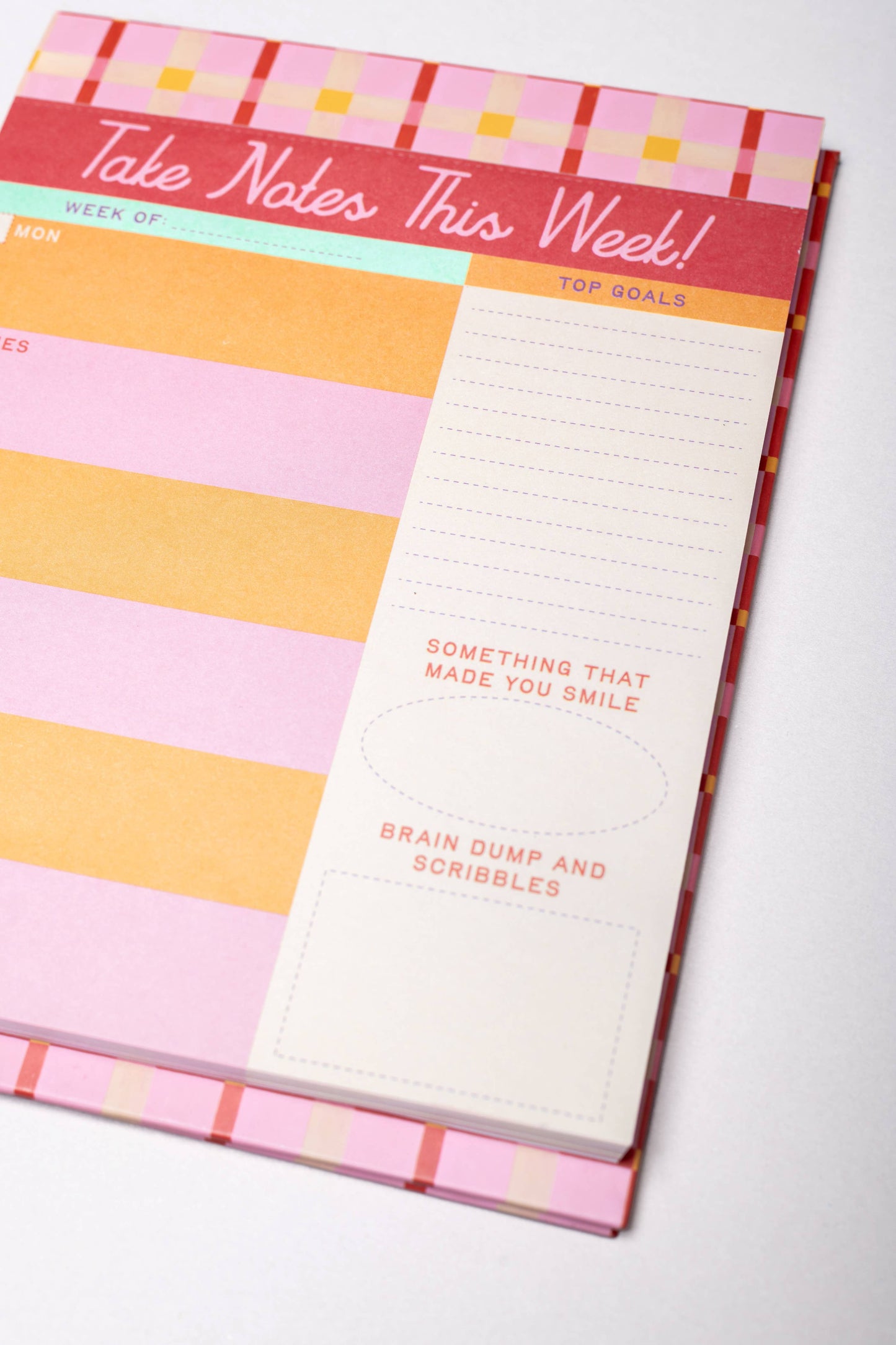 Week to Week Desk Planner, Take Notes This Week