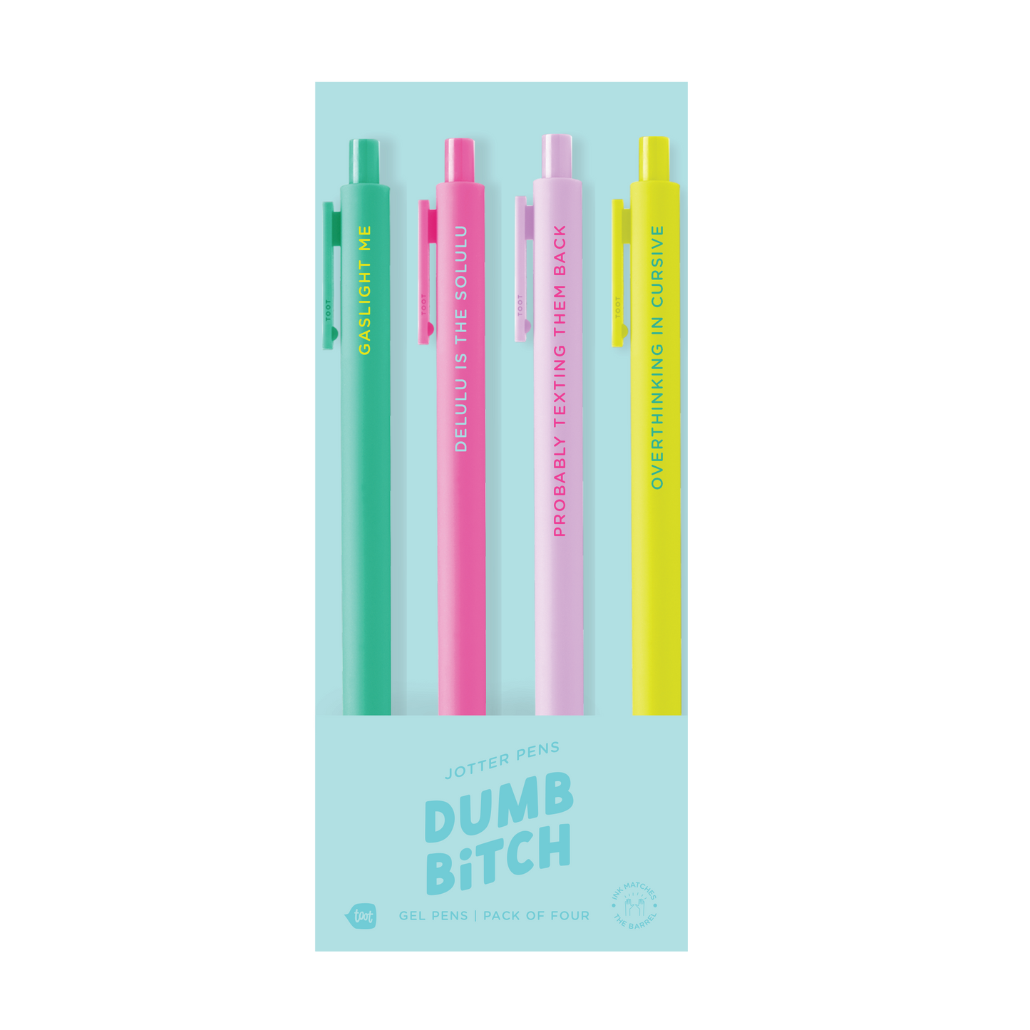 Jotter Set 4 Pack: Dumb Bitch