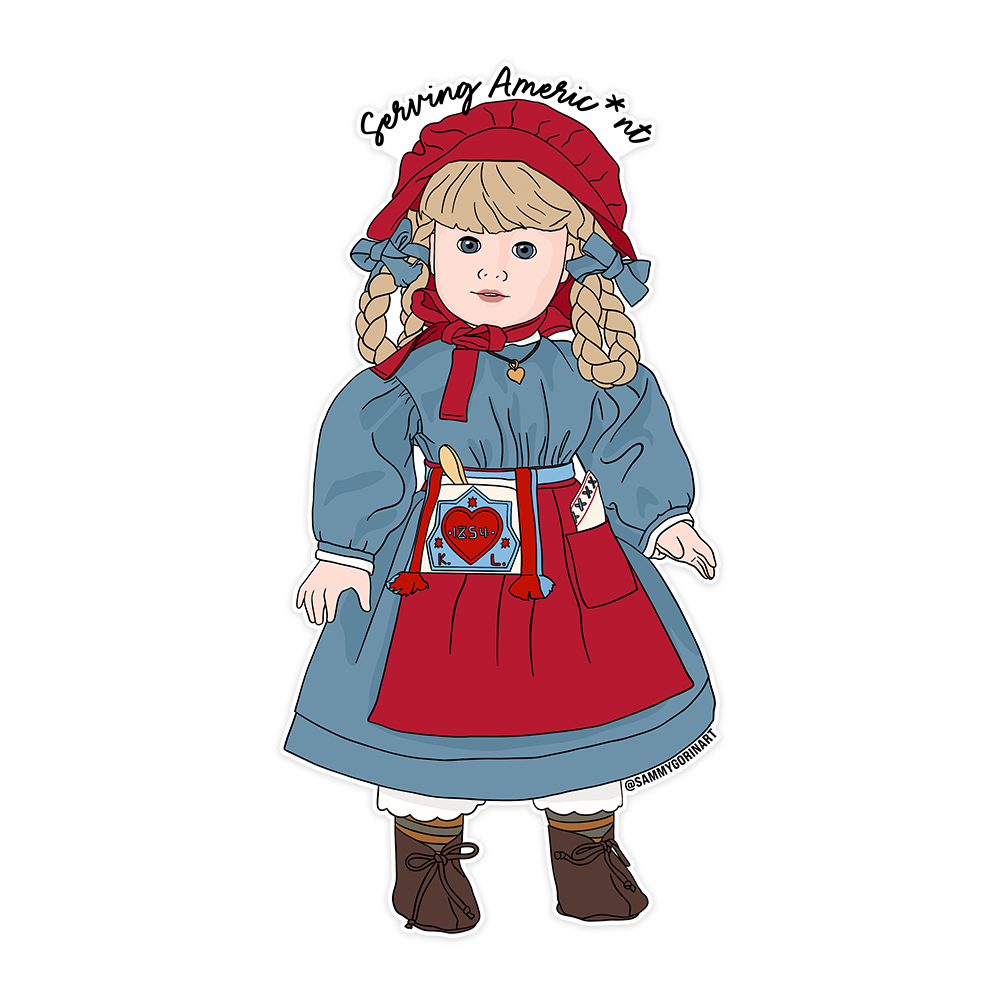 Kirsten Americnt Sticker