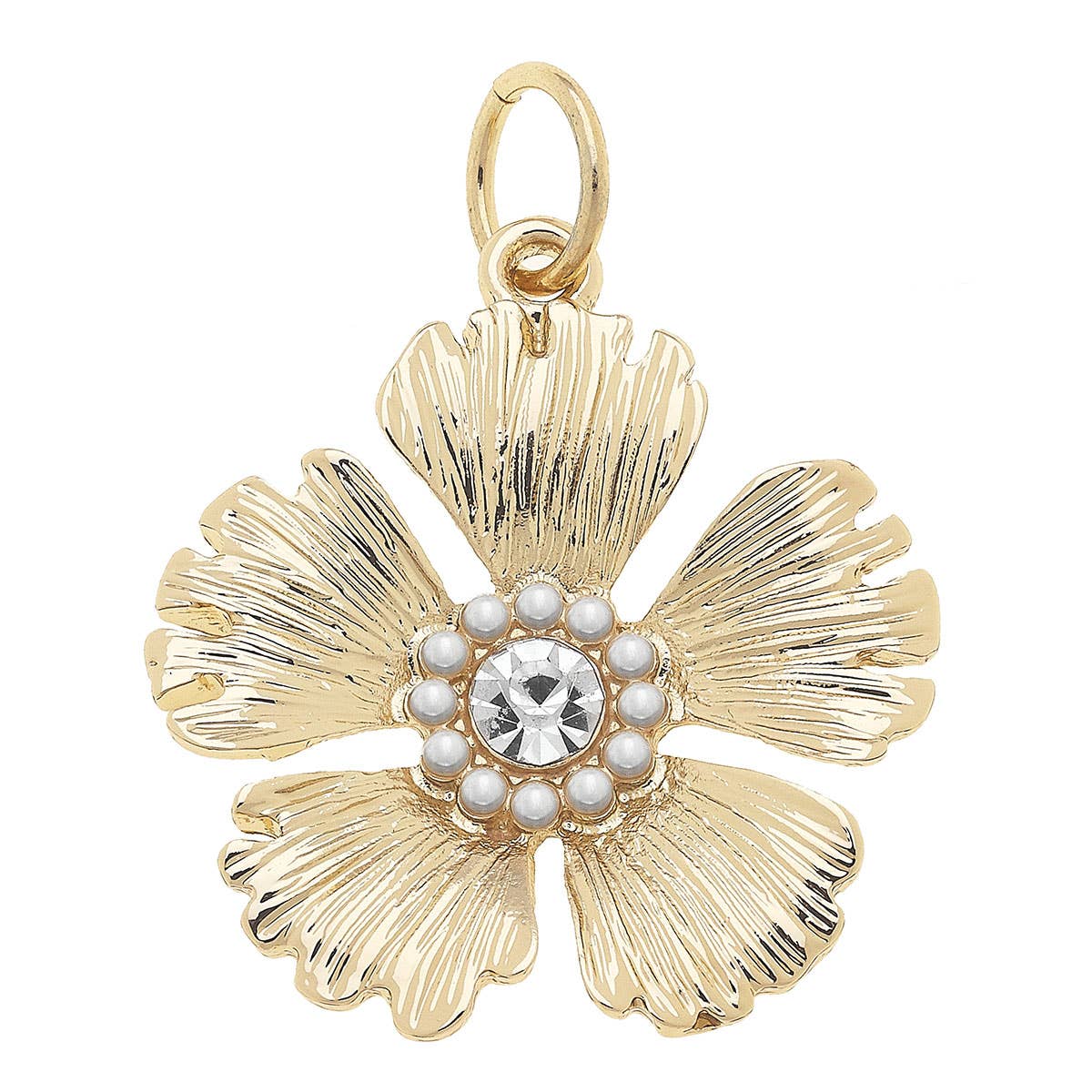 lily flower charm Rhinestone Flower Charm – Lovely Lily + Co
