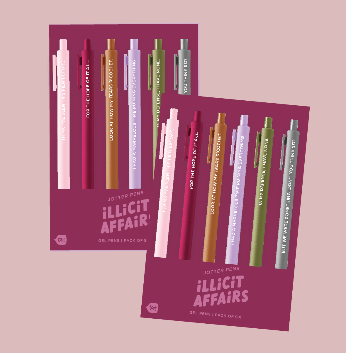 Illicit Affairs (Folklore) Jotter Set