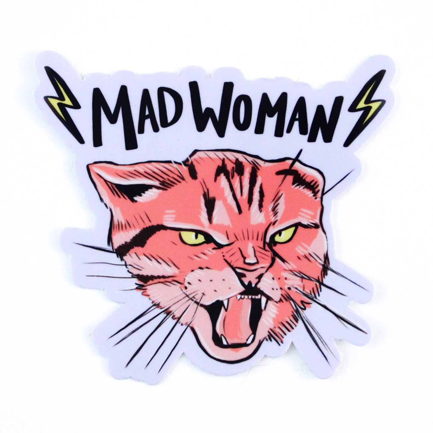 Mad Woman Sticker