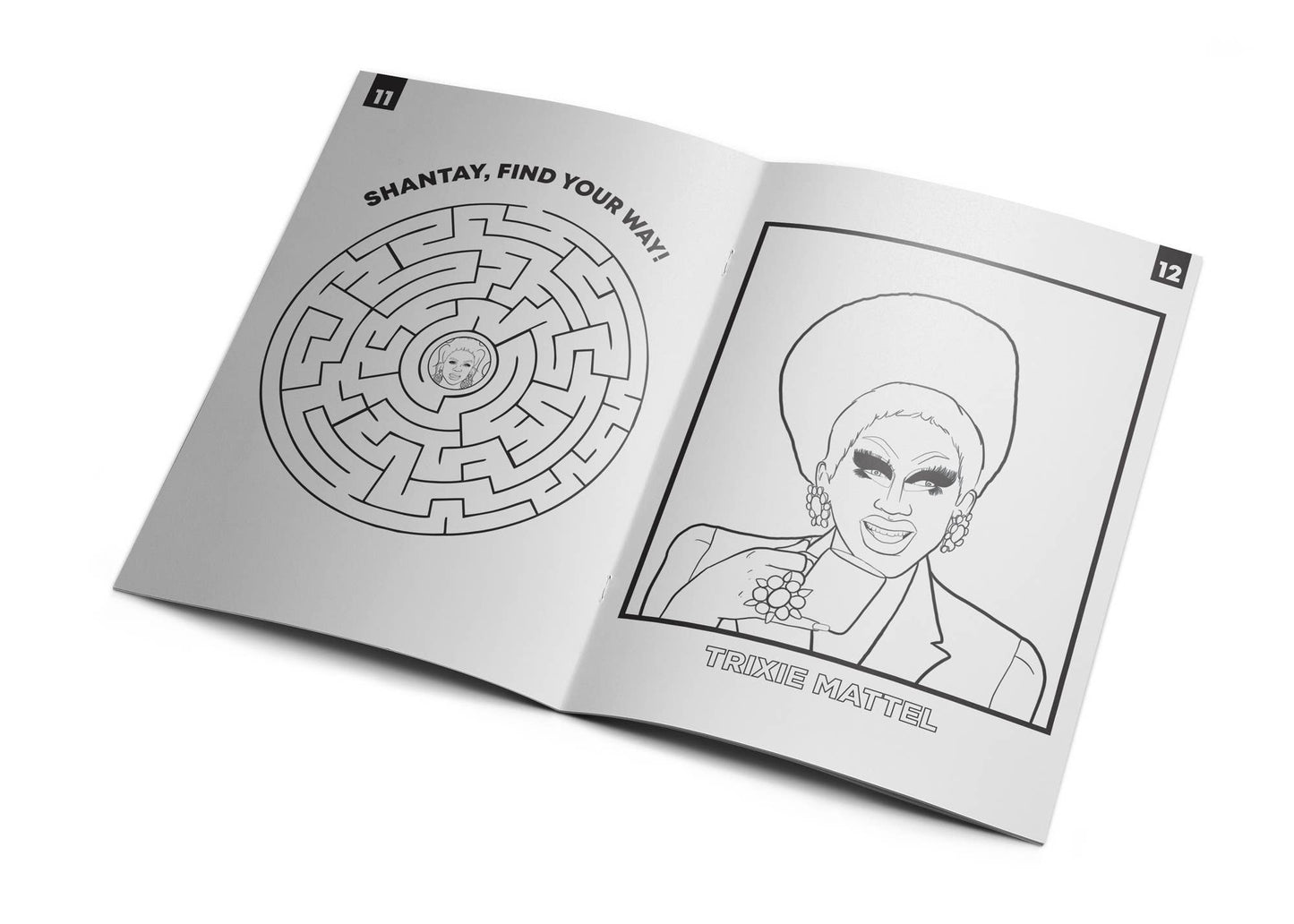 Drag Queen Activity Book