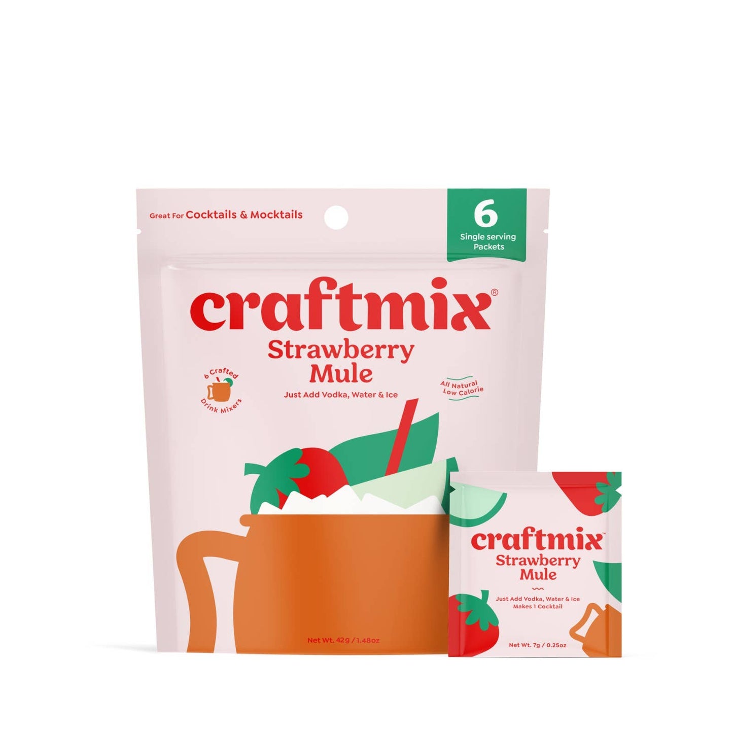 Craftmix Cocktail Mix Strawberry Mule