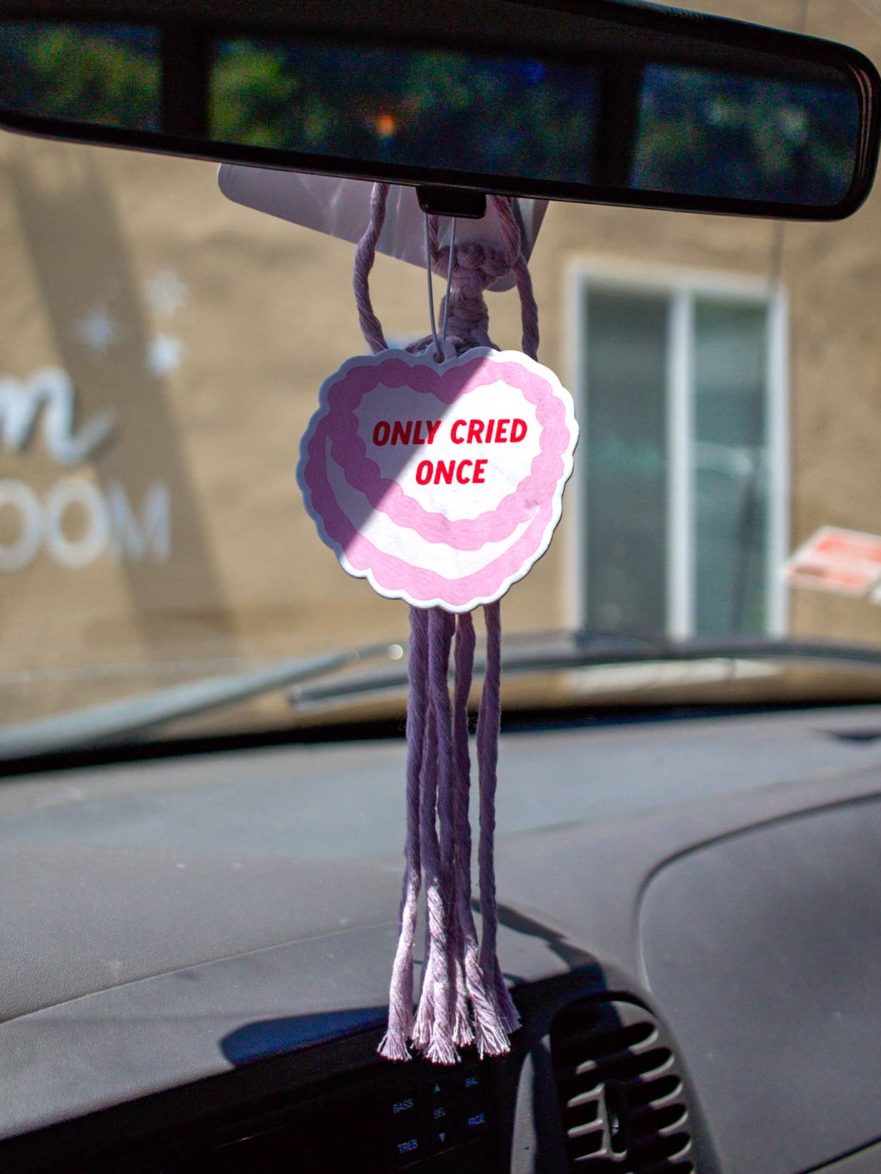 Only Cried Once Car Air Freshener