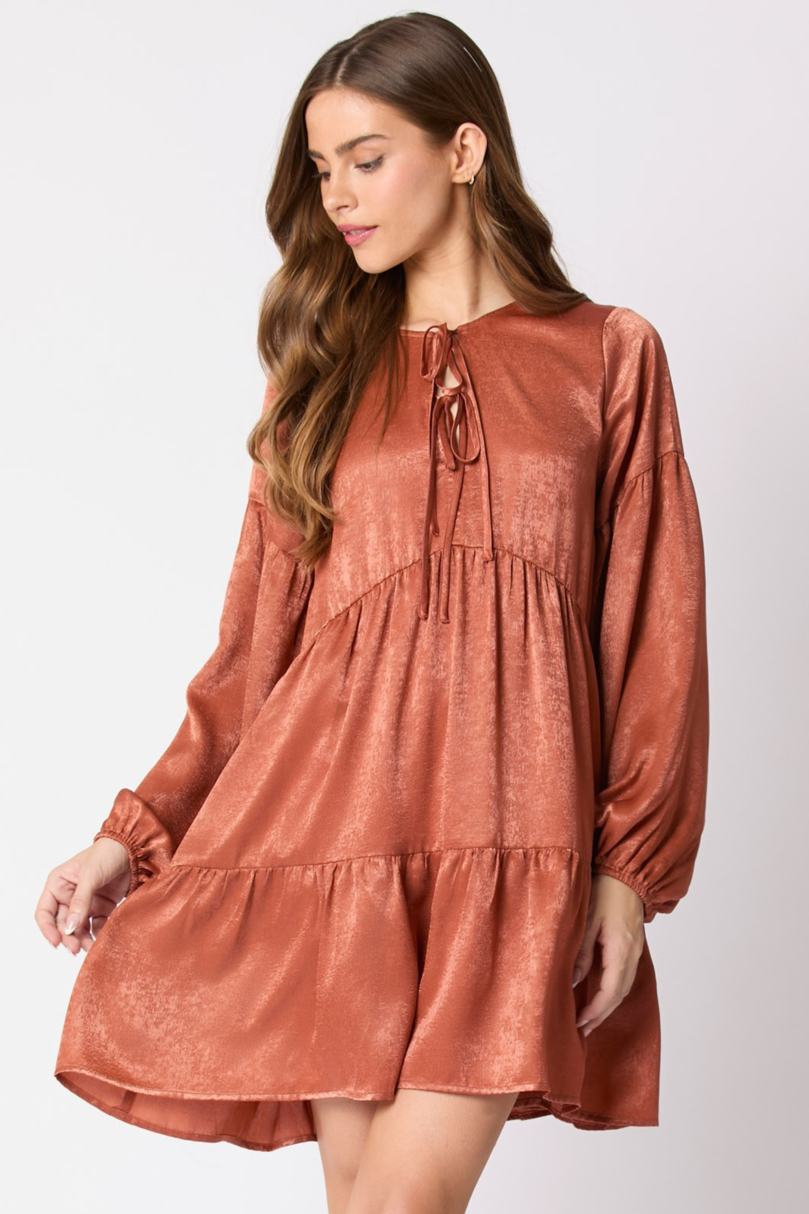 Burnt Orange Dress Lovely Lily + Co Burnt Orange Dress Lovely Lily + Co