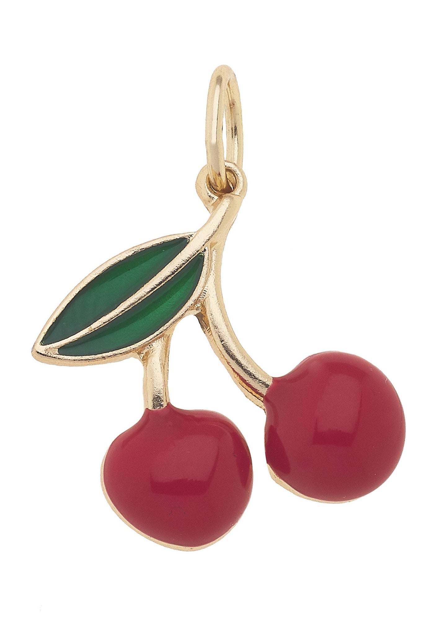 3-D Cherries Charm
