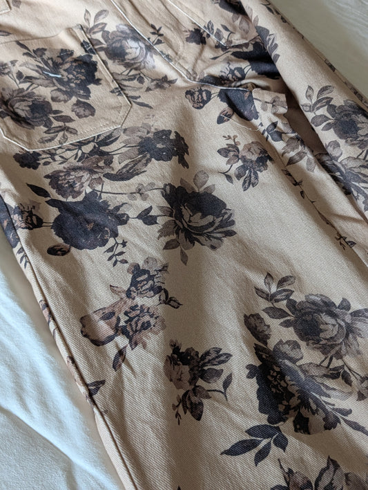 Floral Cropped Pant