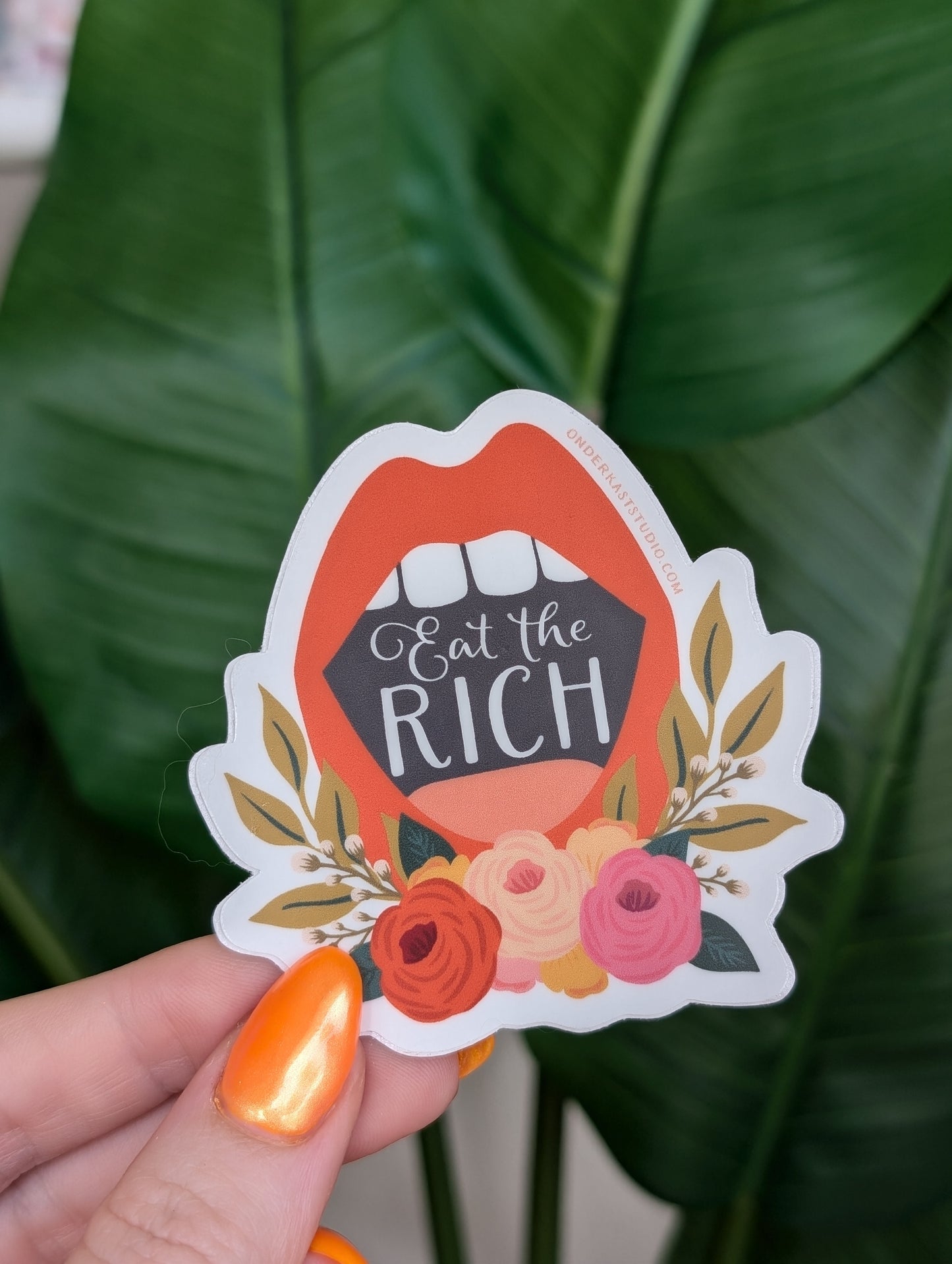 Eat the Rich Sticker