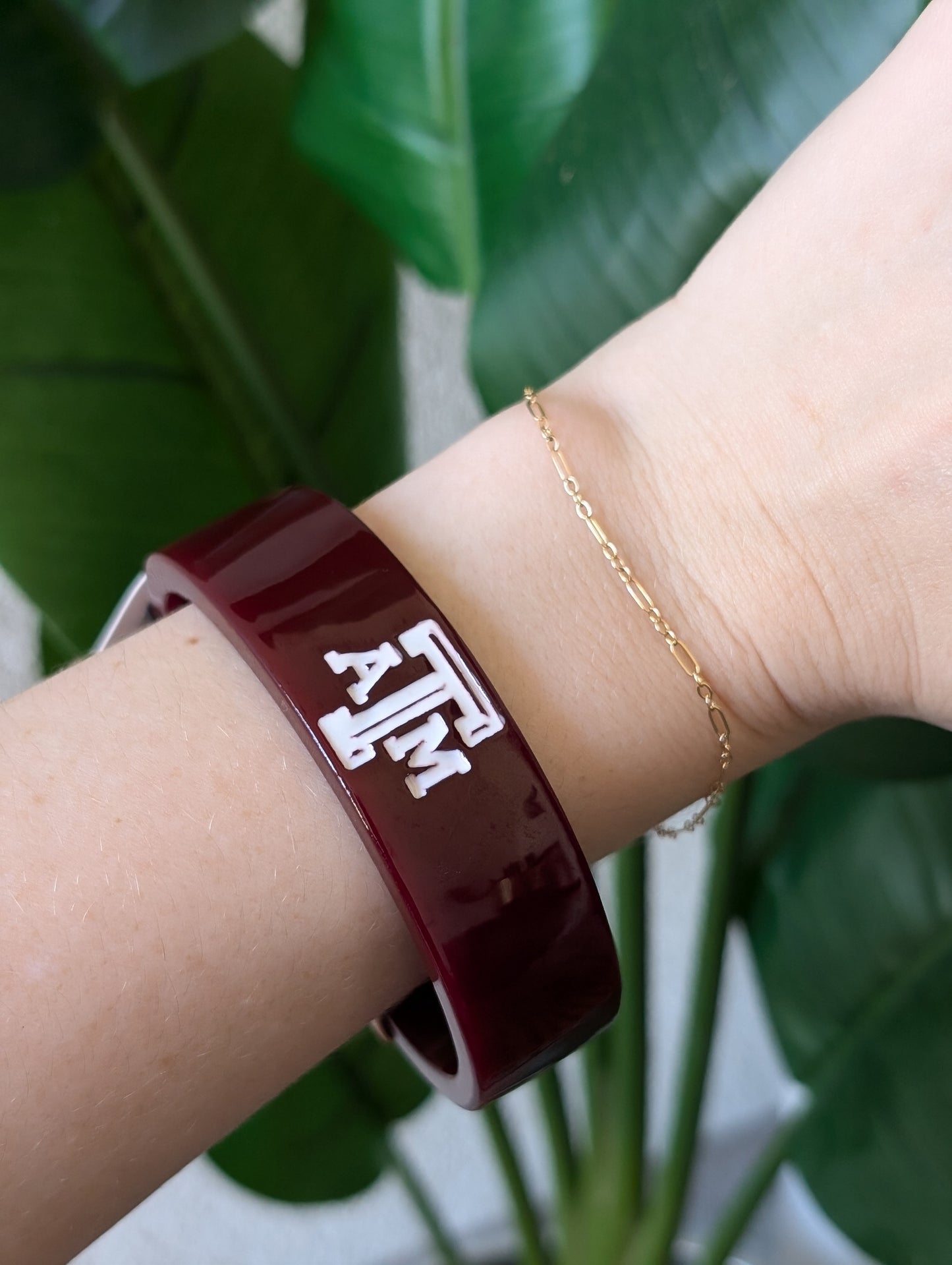 Texas A&M Aggies Cuff Bracelet