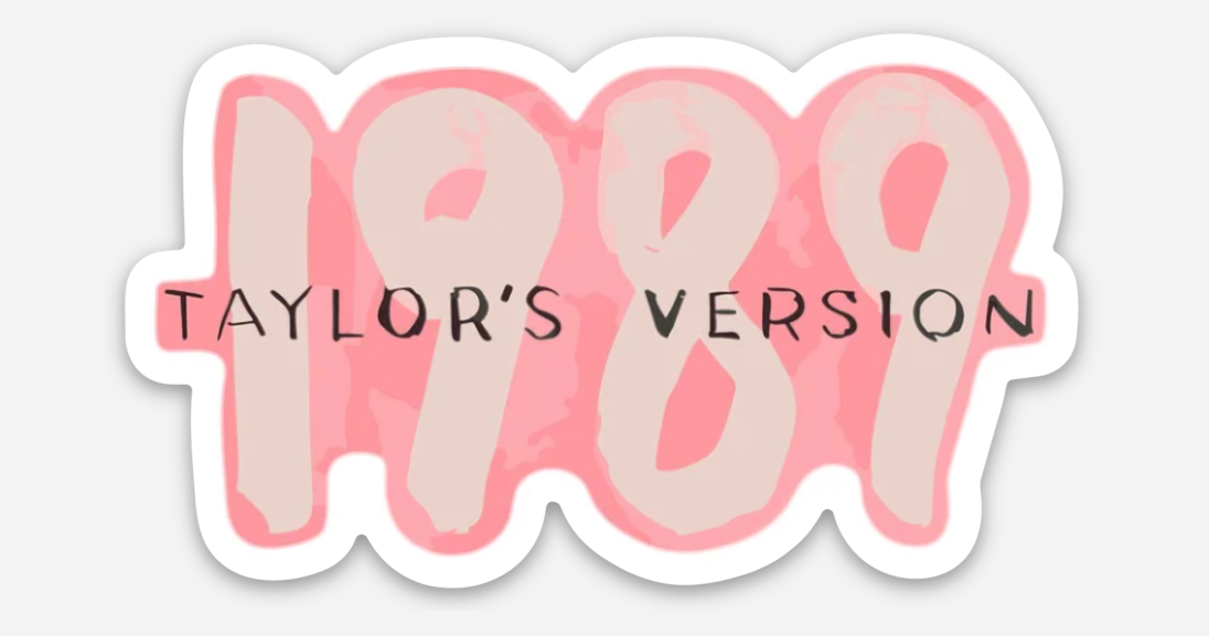 1989 Taylor's Version Sticker