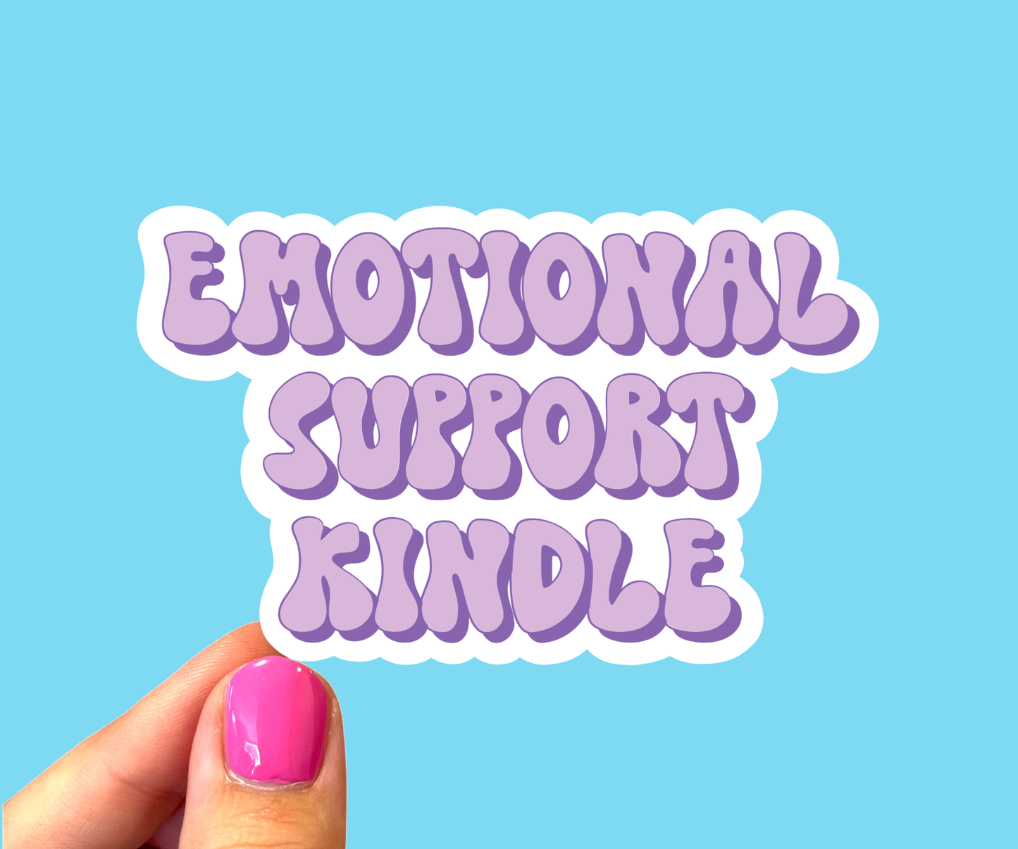 Emotional Support Sticker