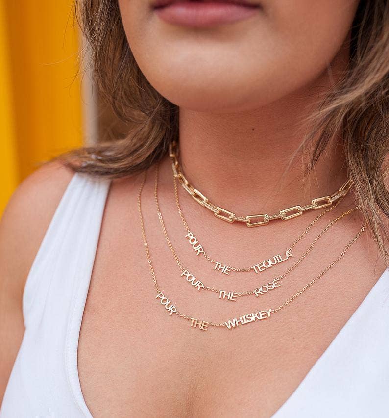 Pour The Beer Necklace